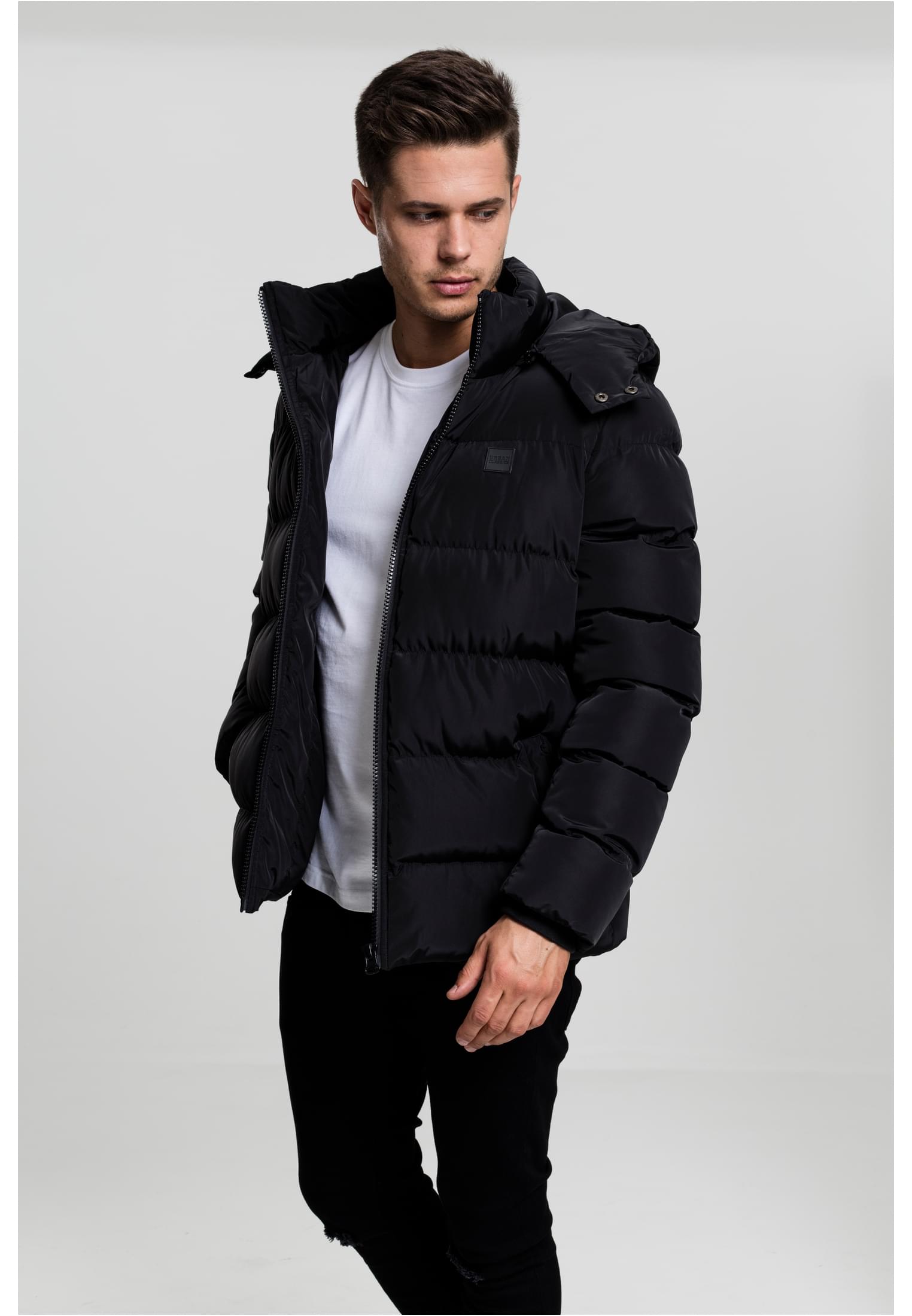 Hooded Puffer Jacket | black