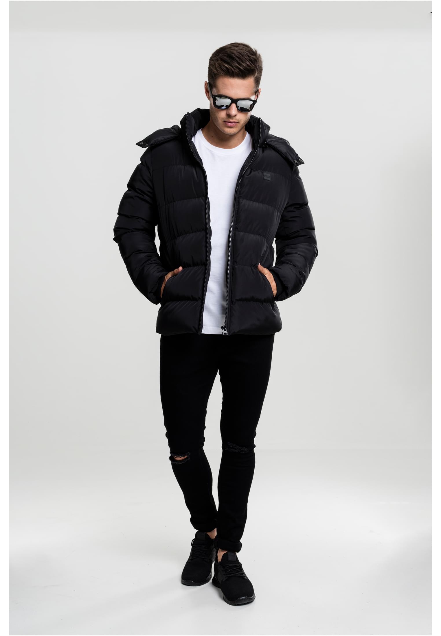 Hooded Puffer Jacket | black