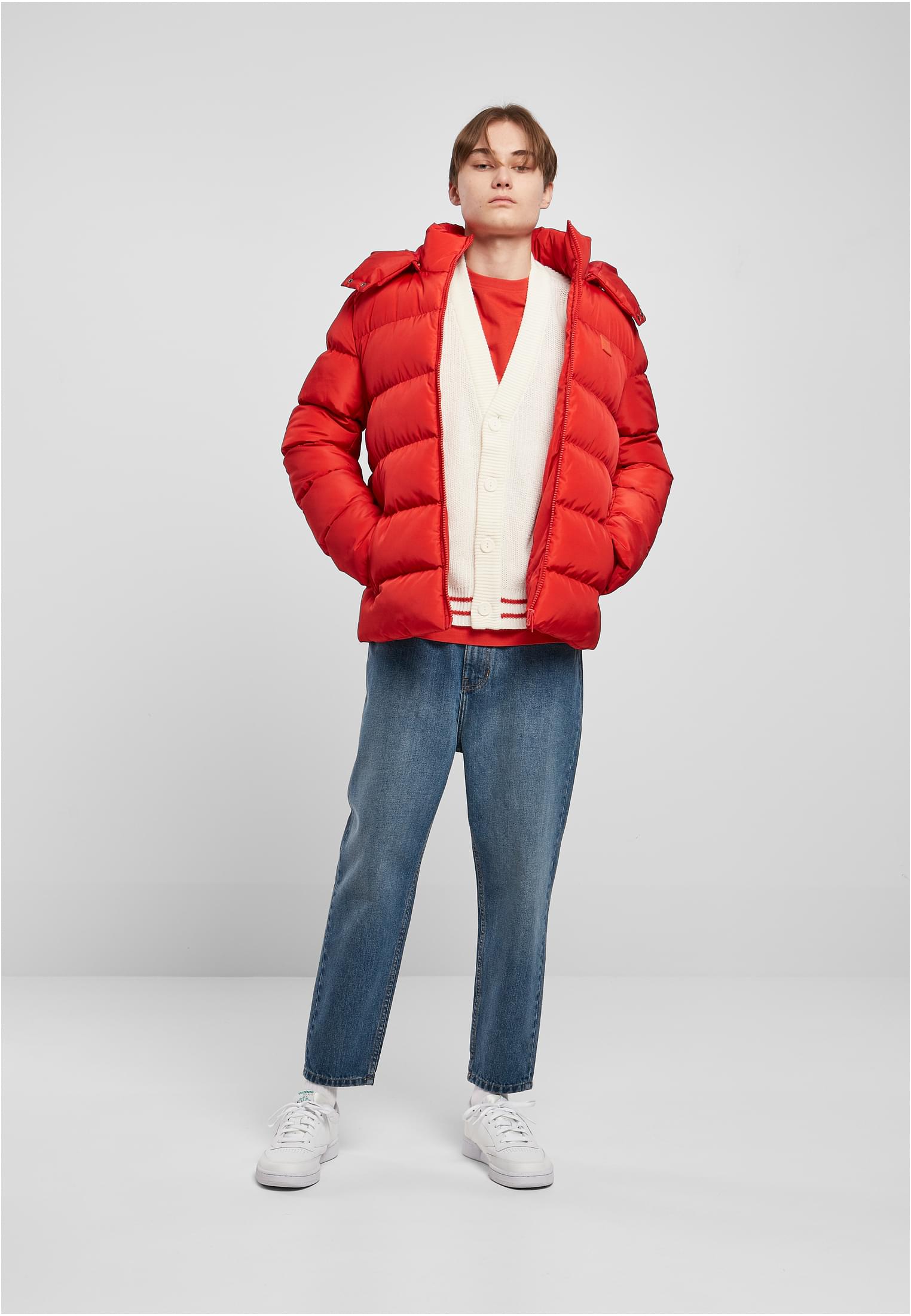 Hooded Puffer Jacket | hugered