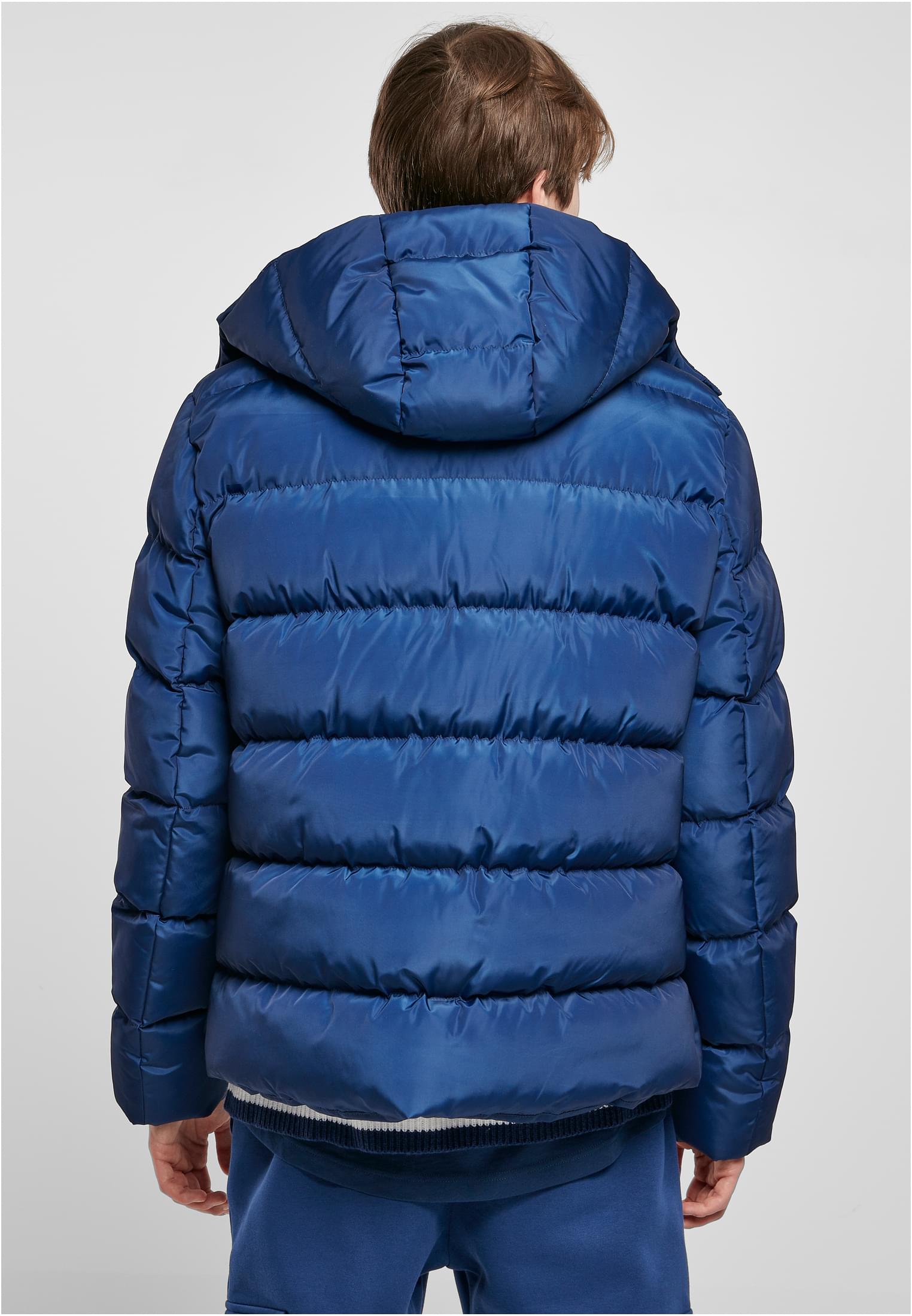 Hooded Puffer Jacket | spaceblue