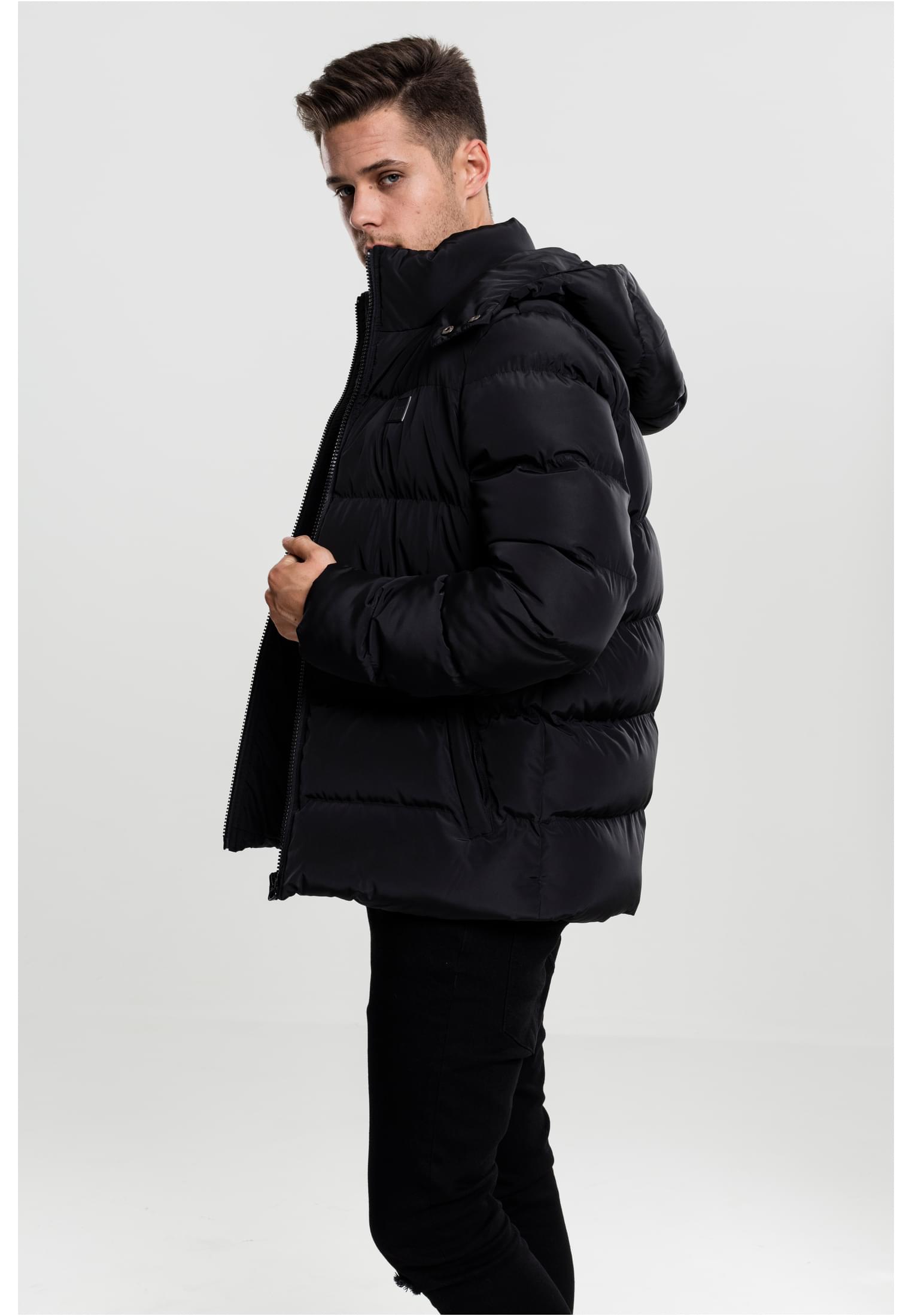 Hooded Puffer Jacket | black