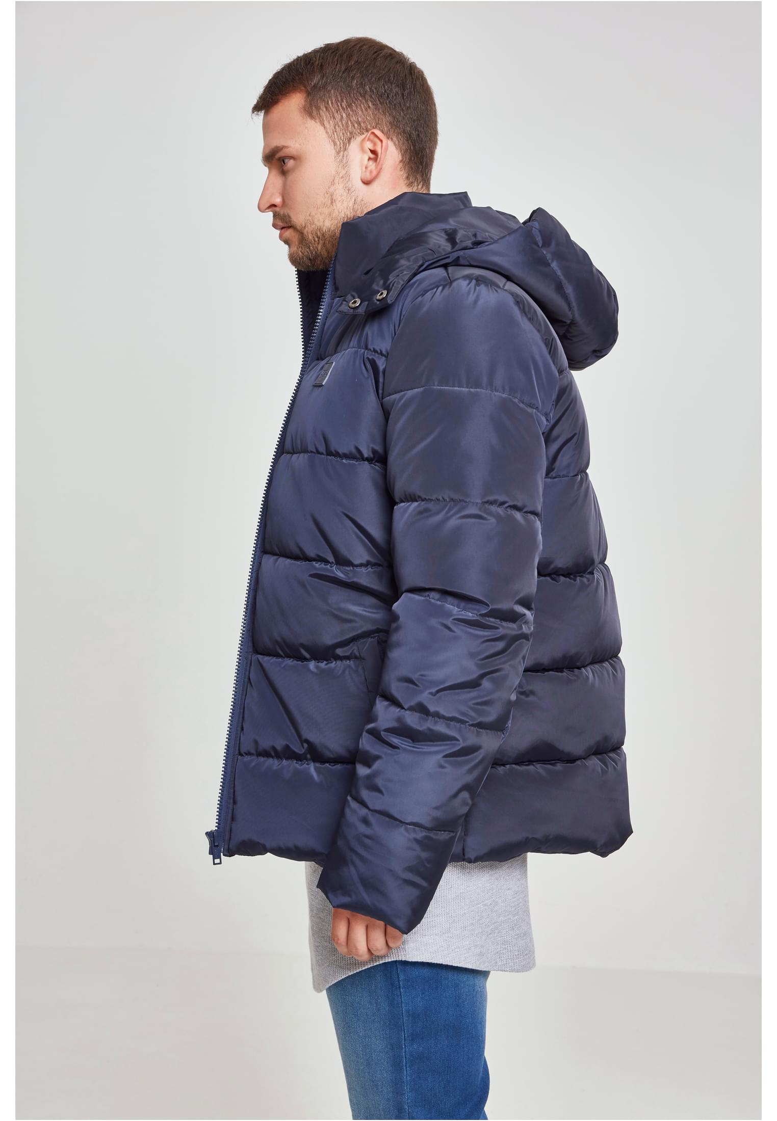 Hooded Puffer Jacket | navy