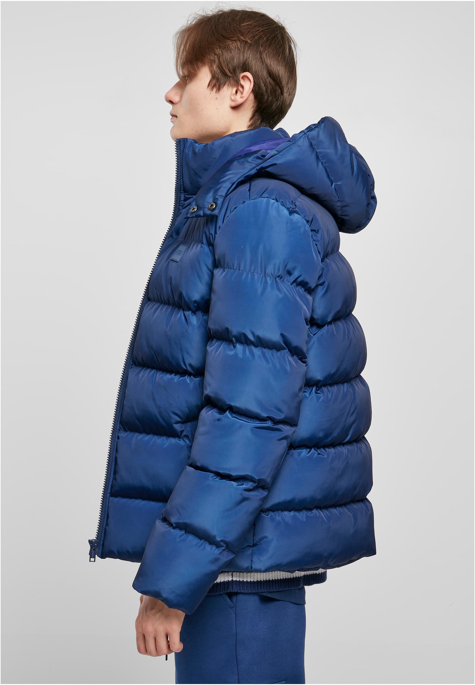 Hooded Puffer Jacket | spaceblue