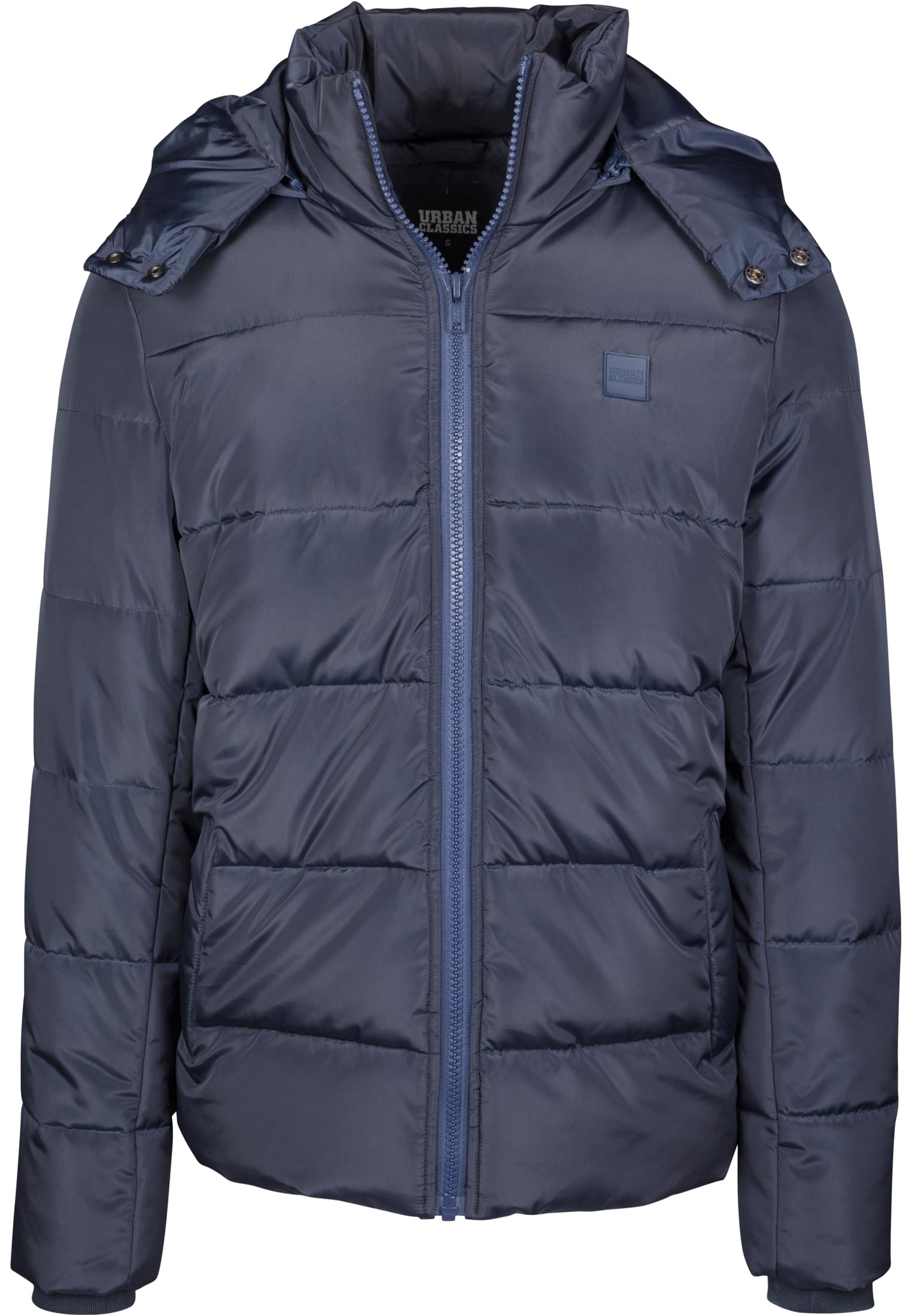 Hooded Puffer Jacket | navy