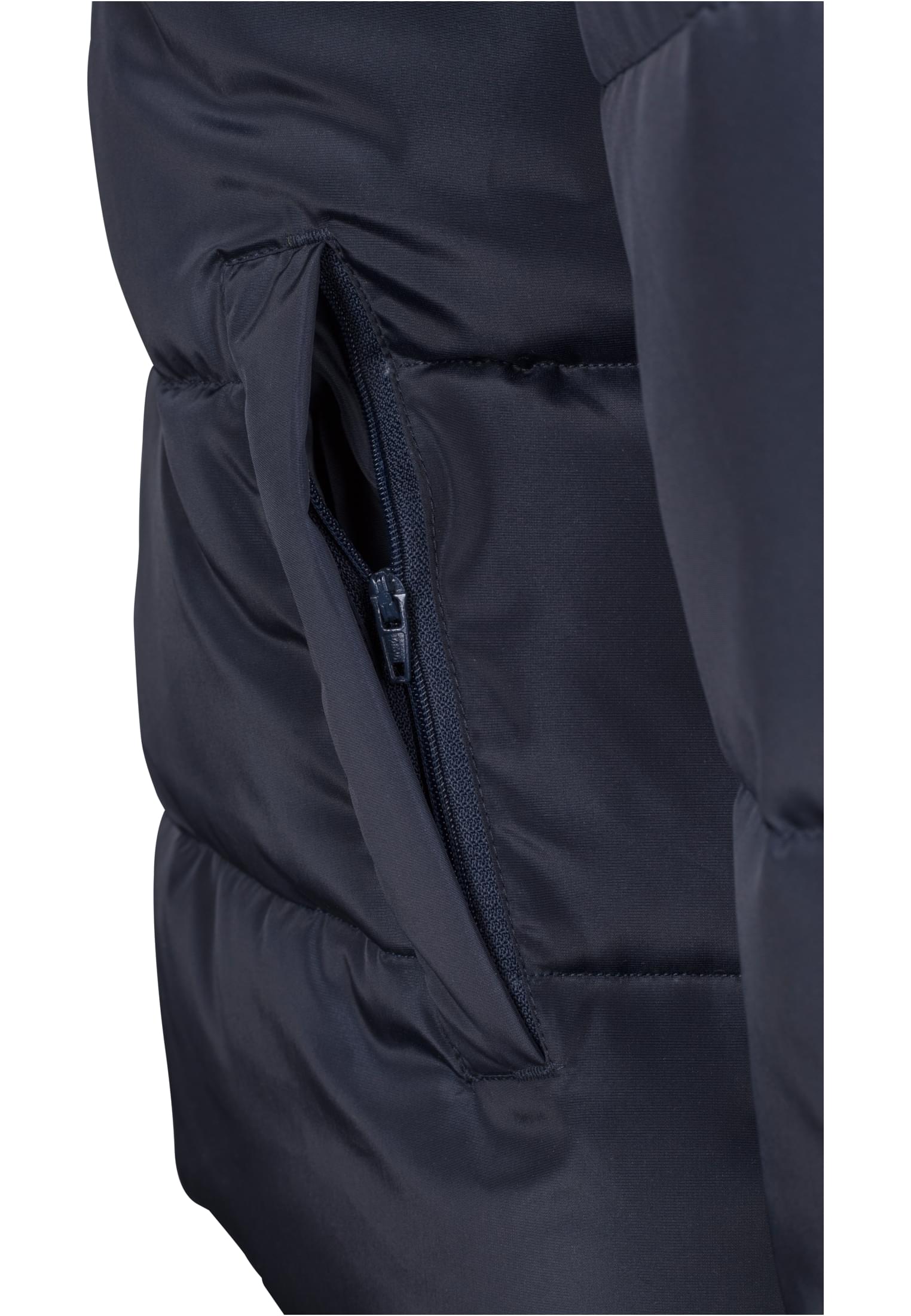 Hooded Puffer Jacket | navy