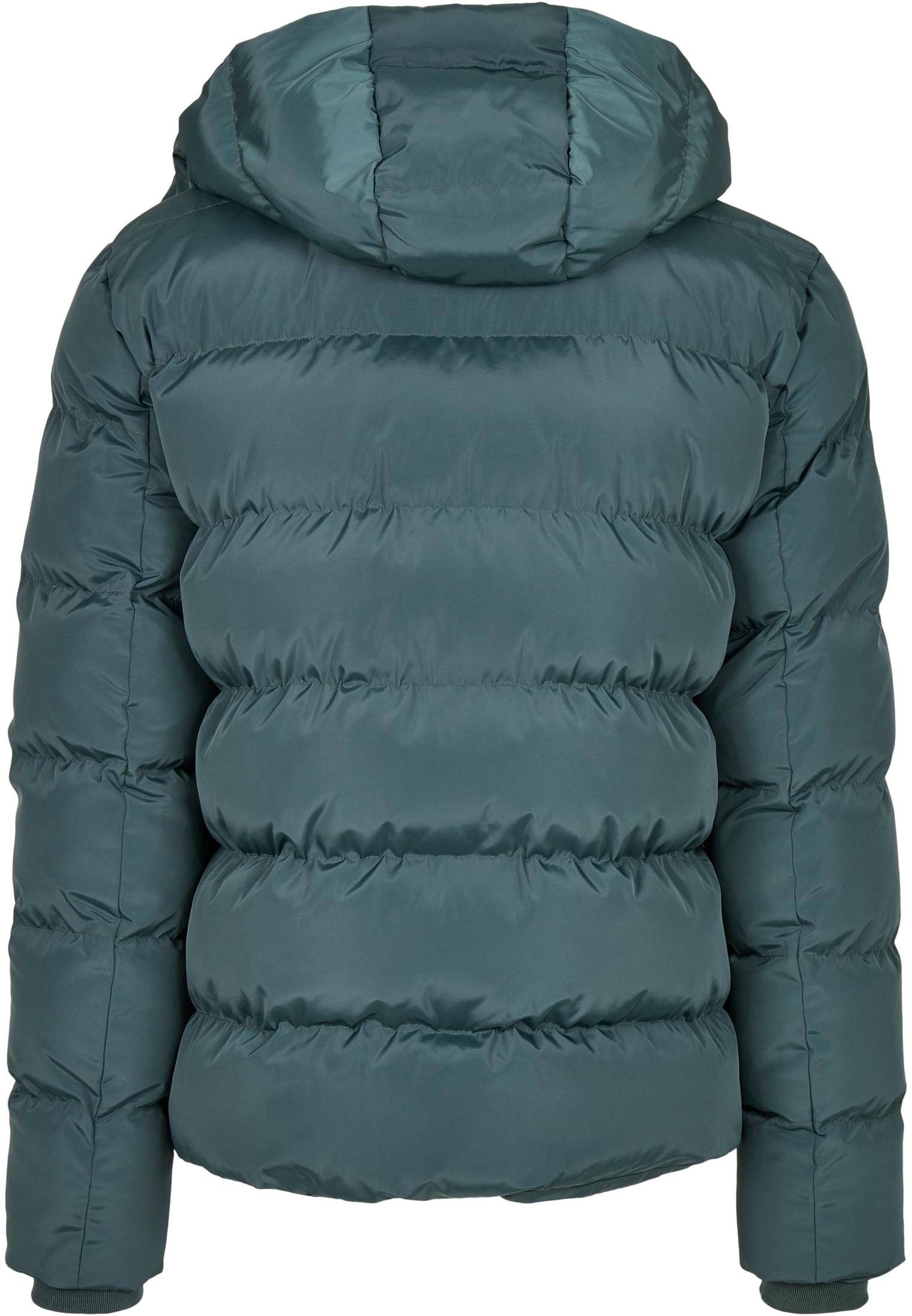 Hooded Puffer Jacket | bottlegreen