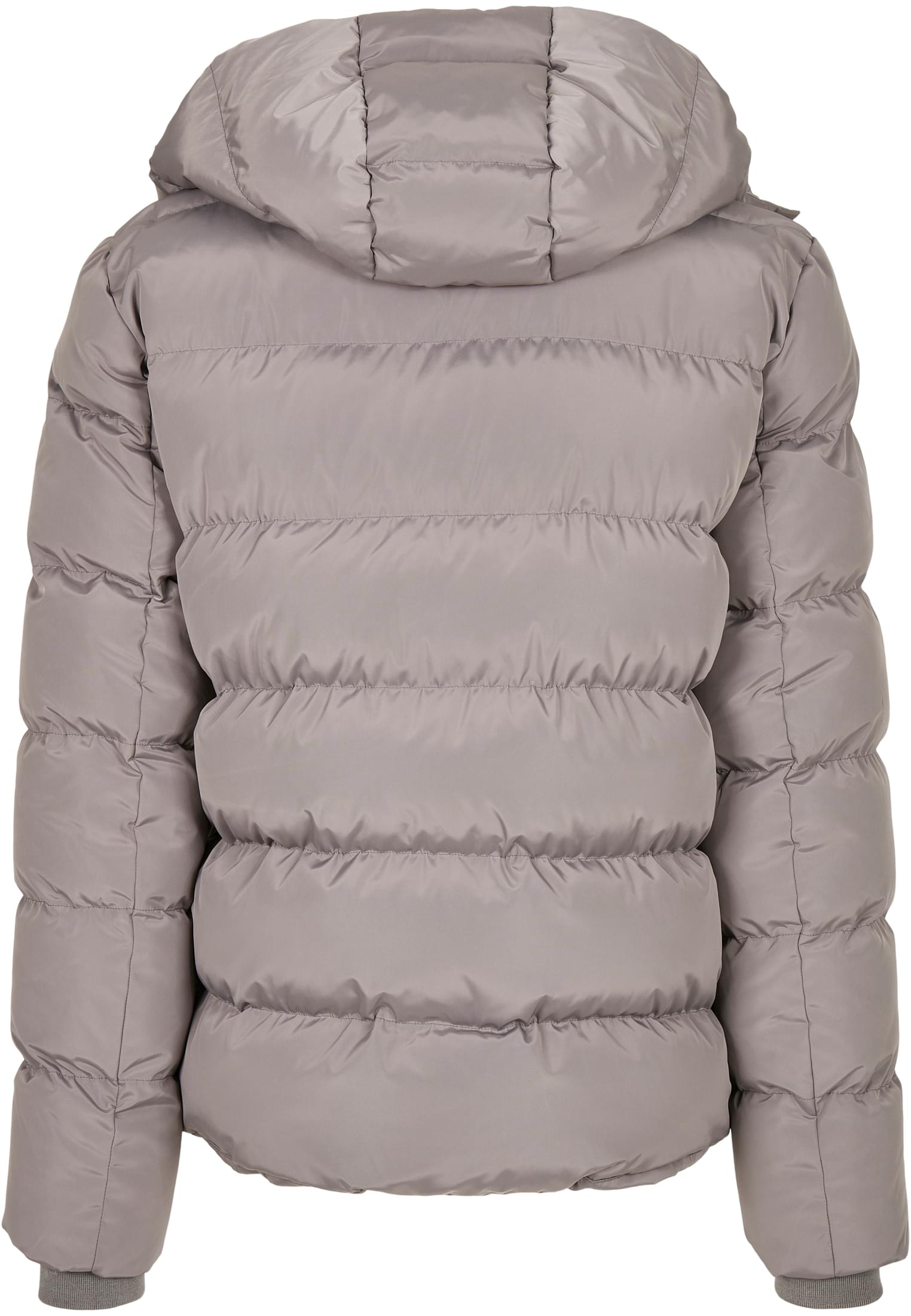 Hooded Puffer Jacket | asphalt