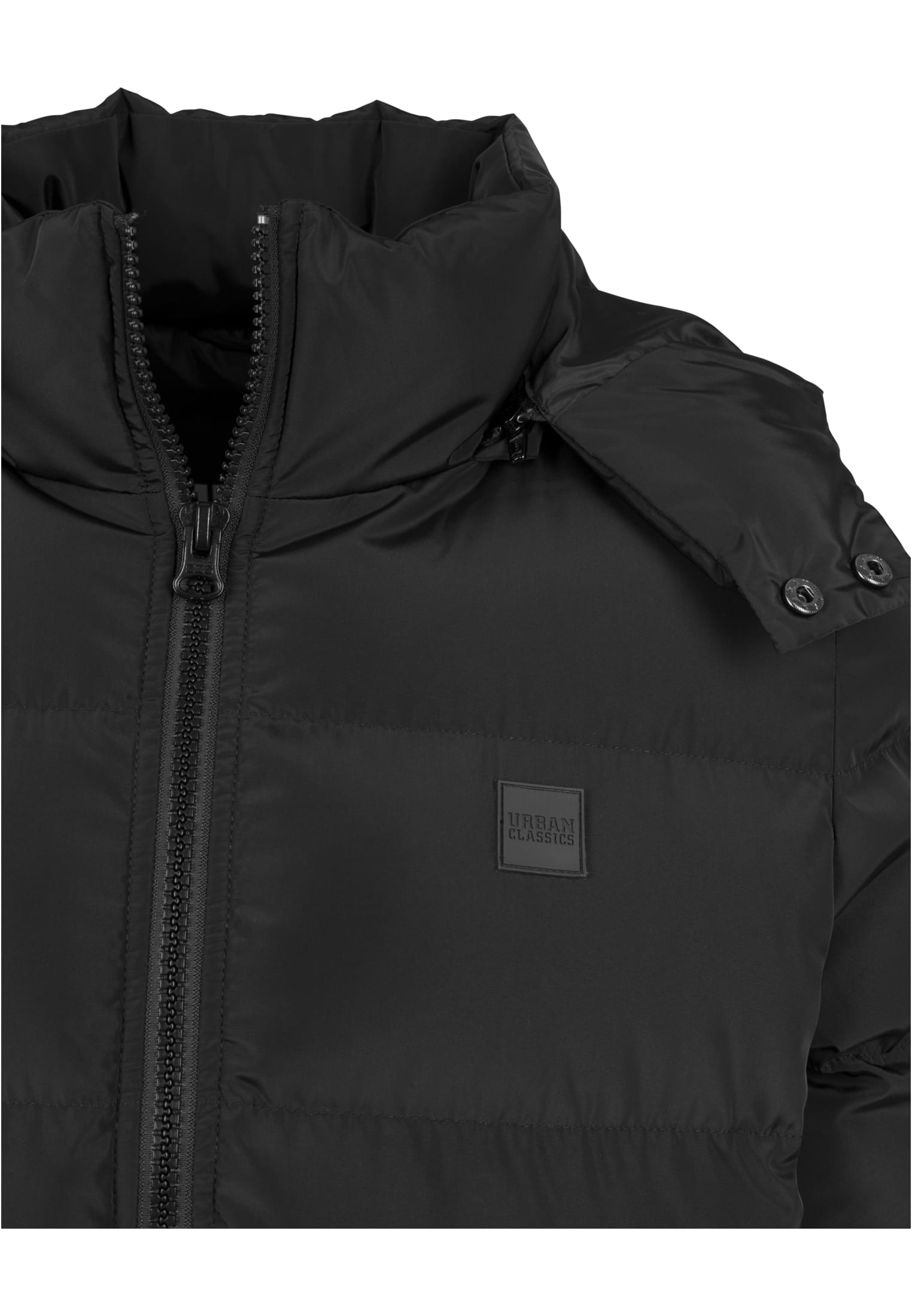 Hooded Puffer Jacket | black