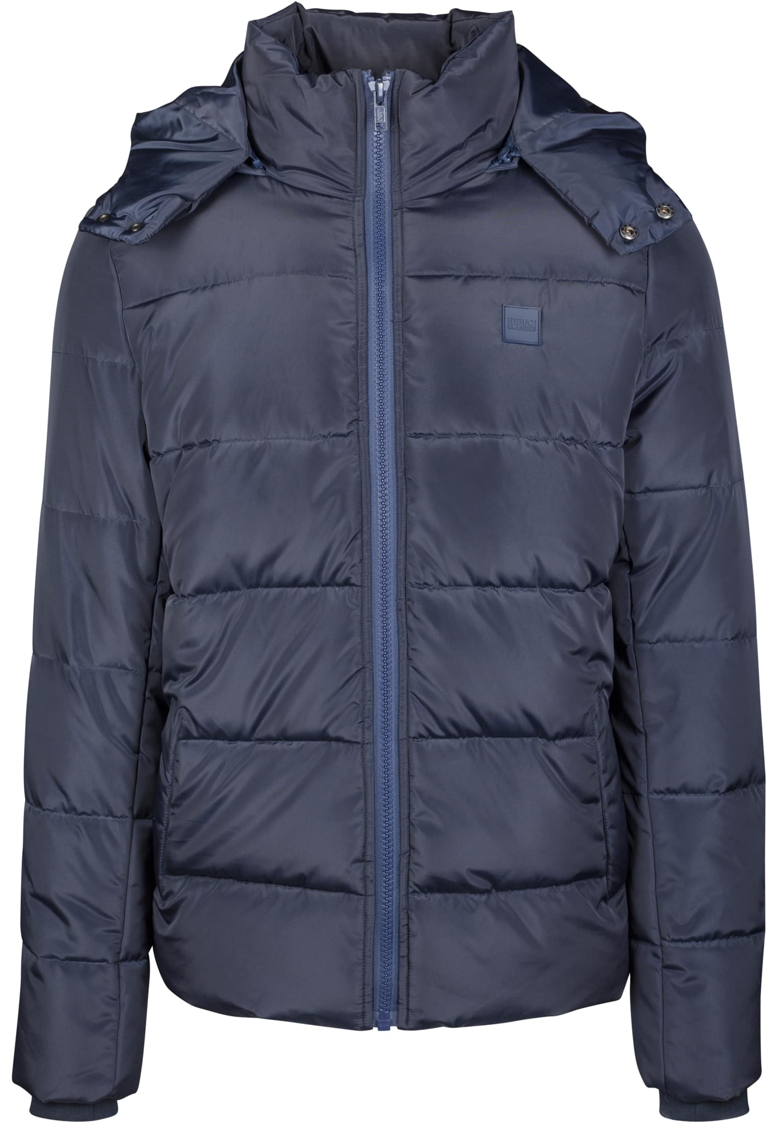 Hooded Puffer Jacket | navy