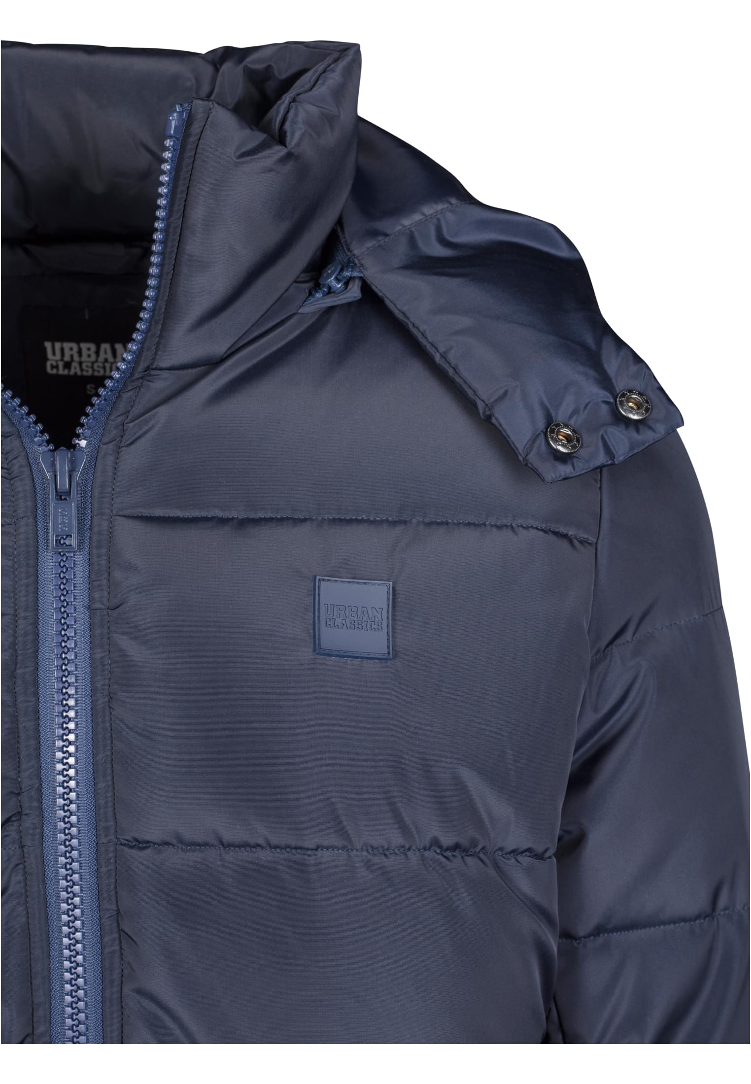 Hooded Puffer Jacket | navy