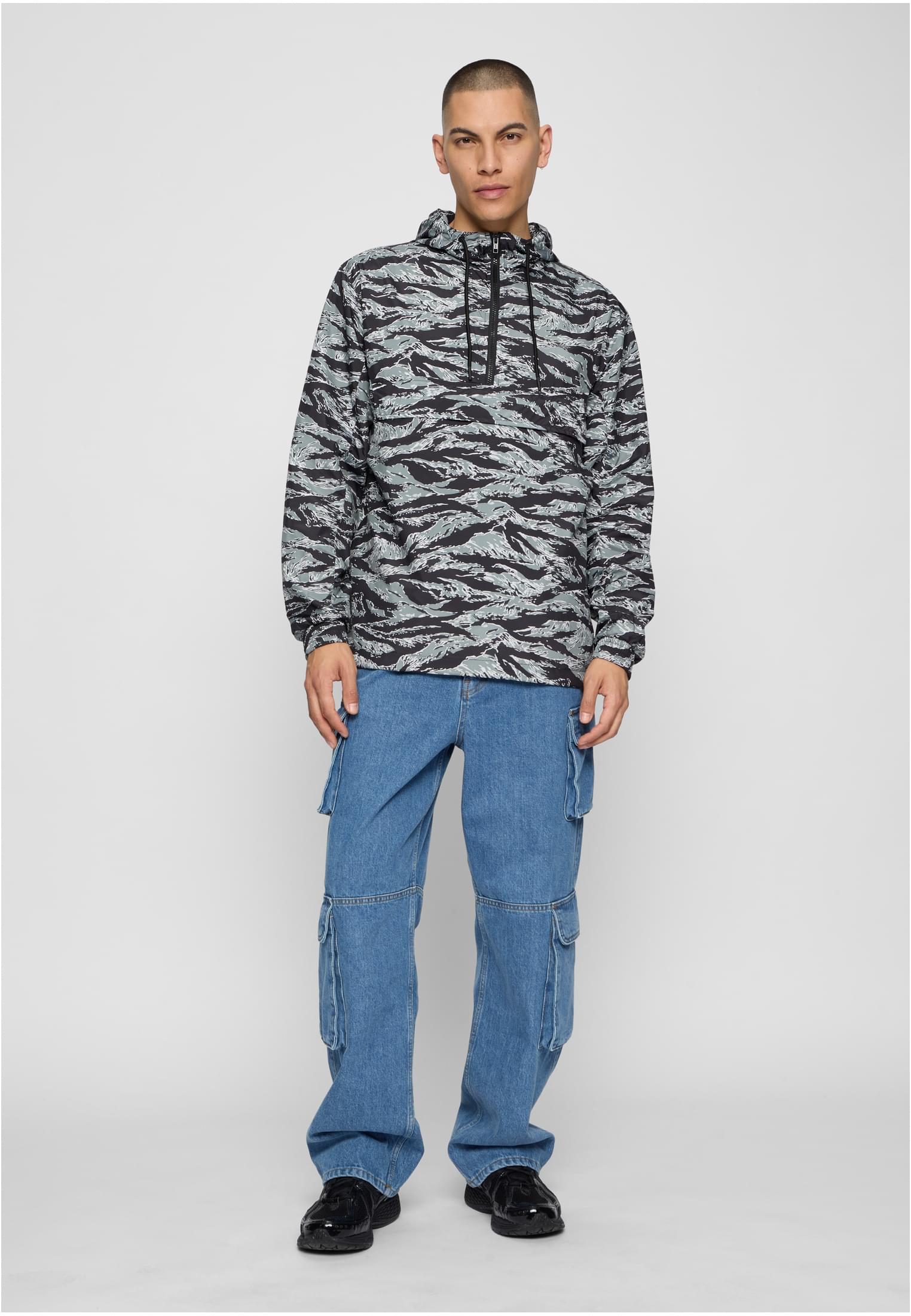 Tiger Camo Pull Over | stone camo