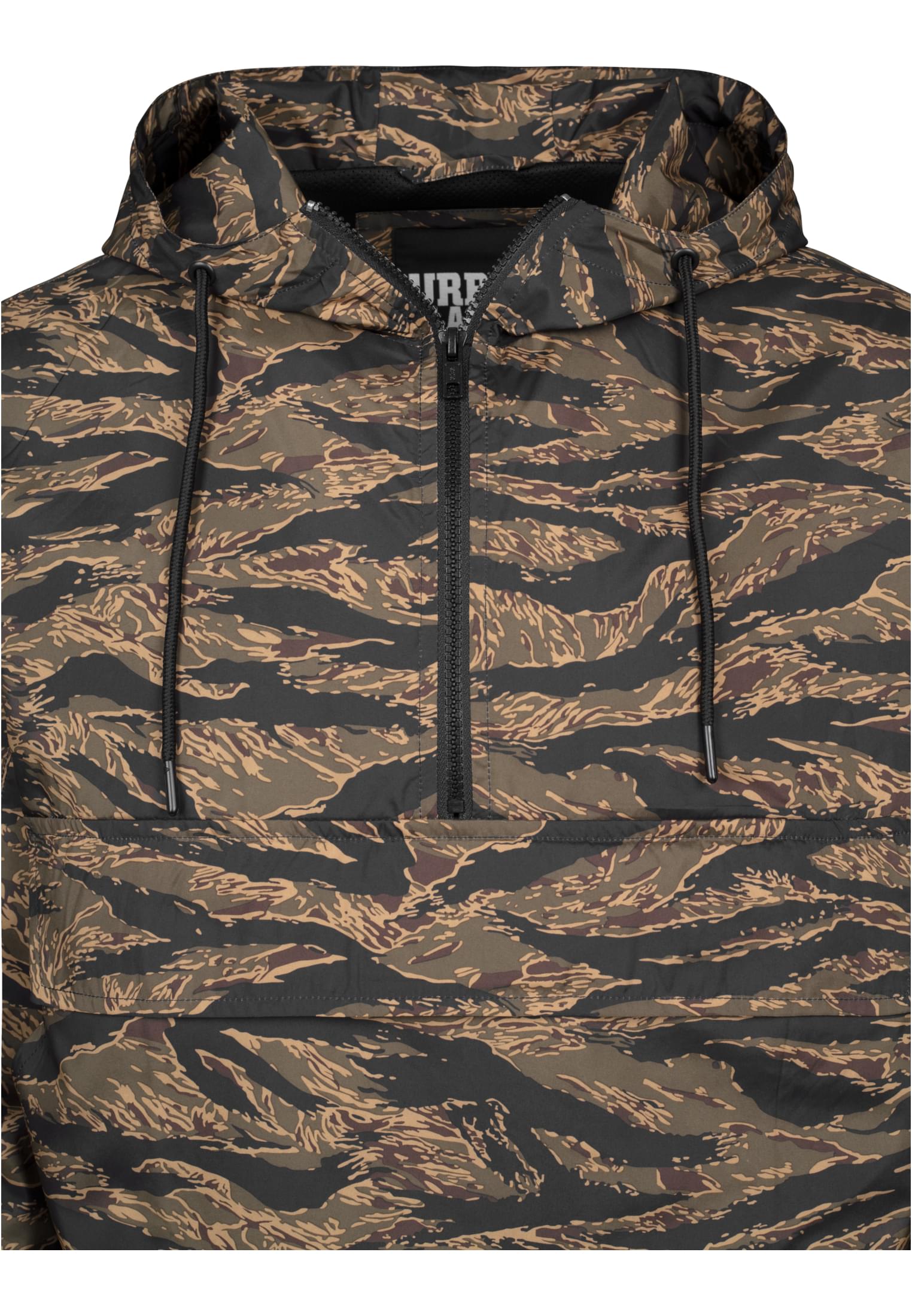 Tiger Camo Pull Over | wood camo