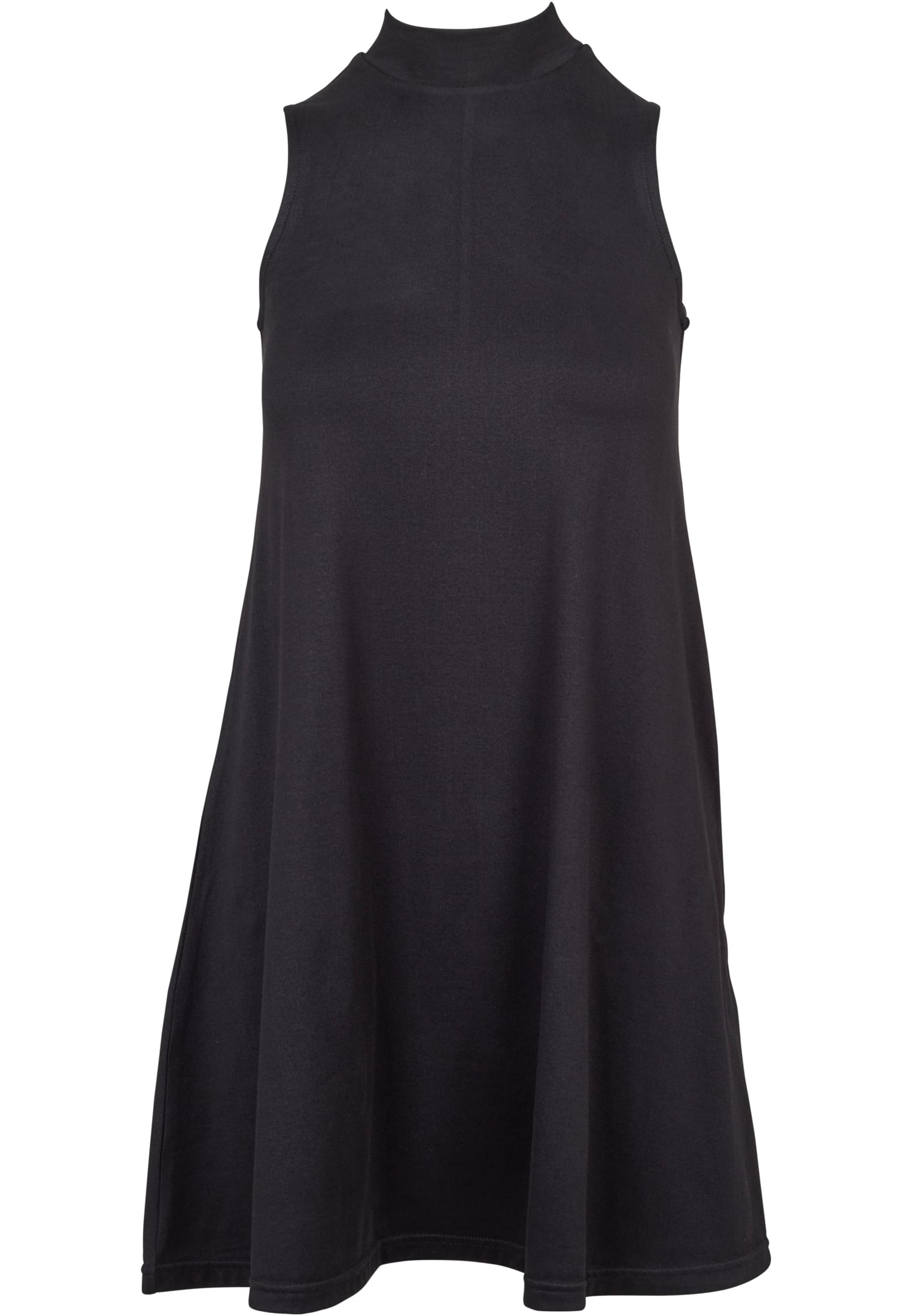 Ladies A-Line Turtleneck Dress | black