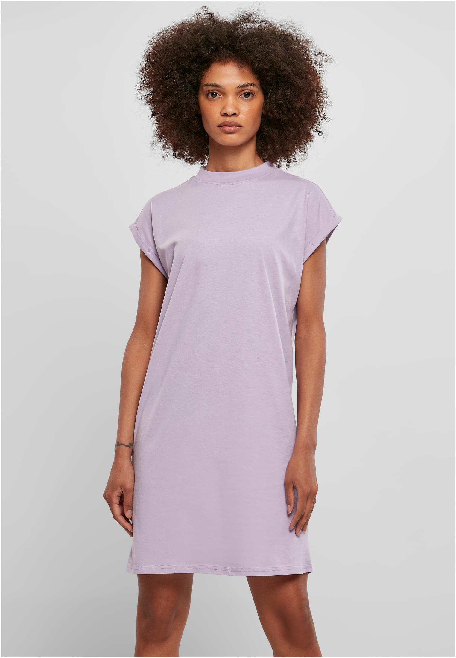 Ladies Turtle Extended Shoulder Dress | lilac