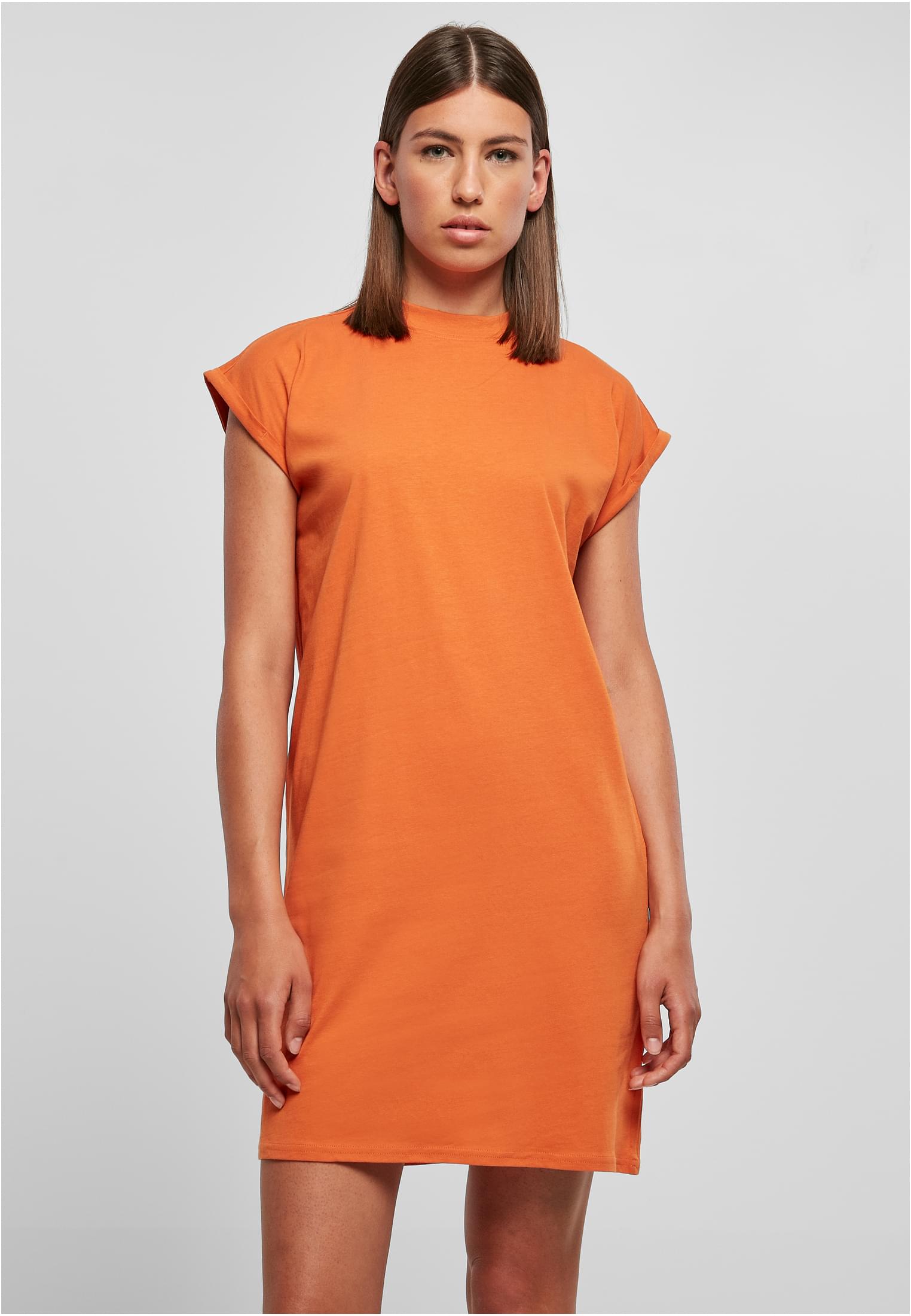 Ladies Turtle Extended Shoulder Dress | vintageorange