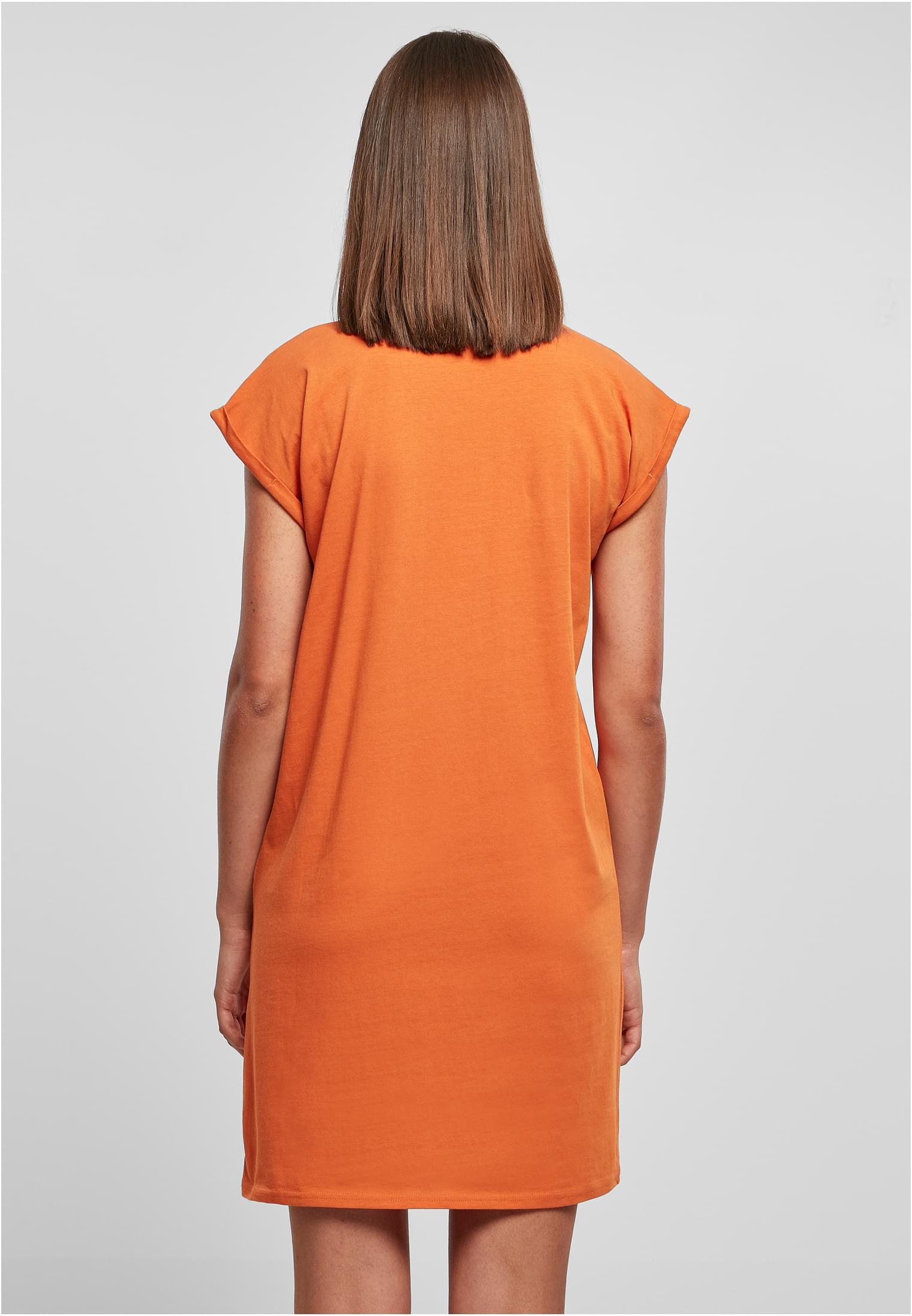 Ladies Turtle Extended Shoulder Dress | vintageorange