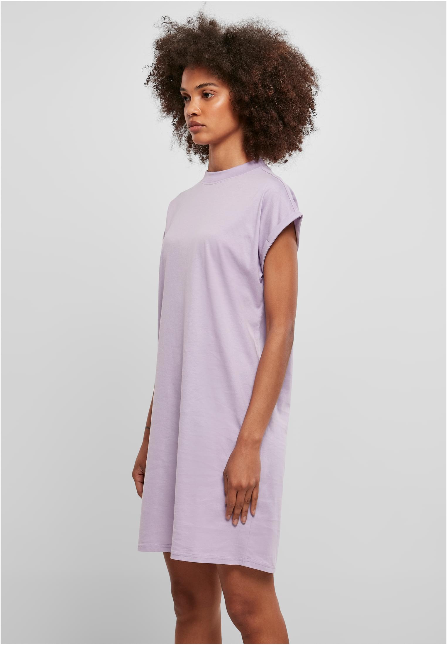 Ladies Turtle Extended Shoulder Dress | lilac