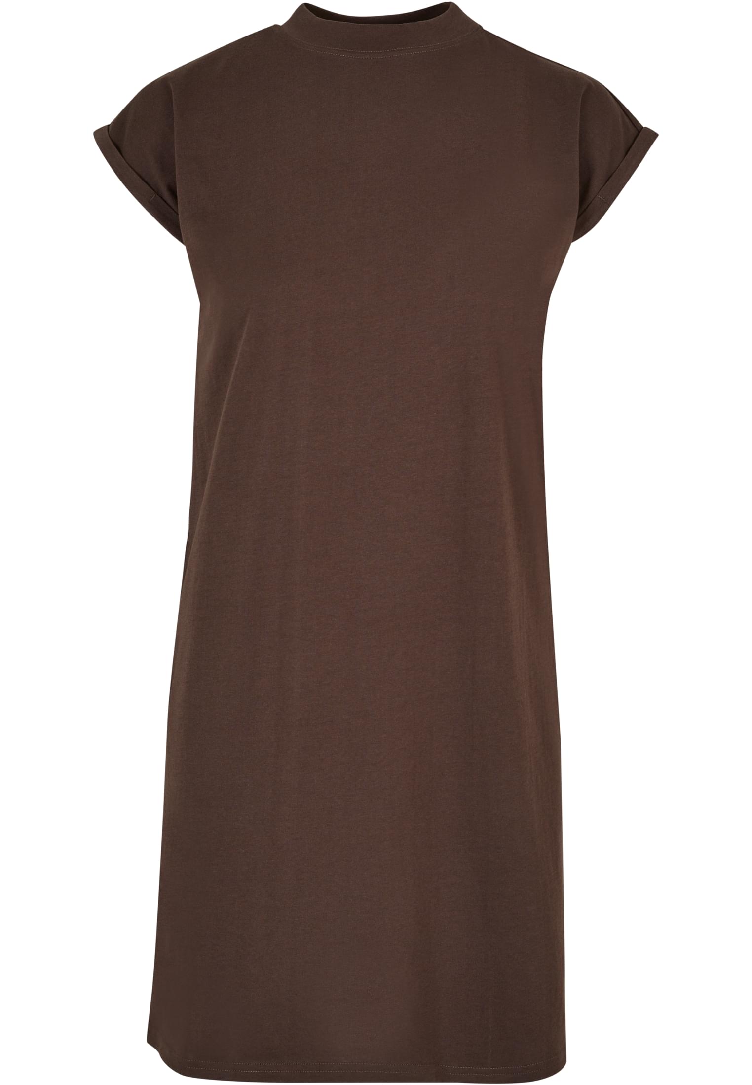 Ladies Turtle Extended Shoulder Dress | brown