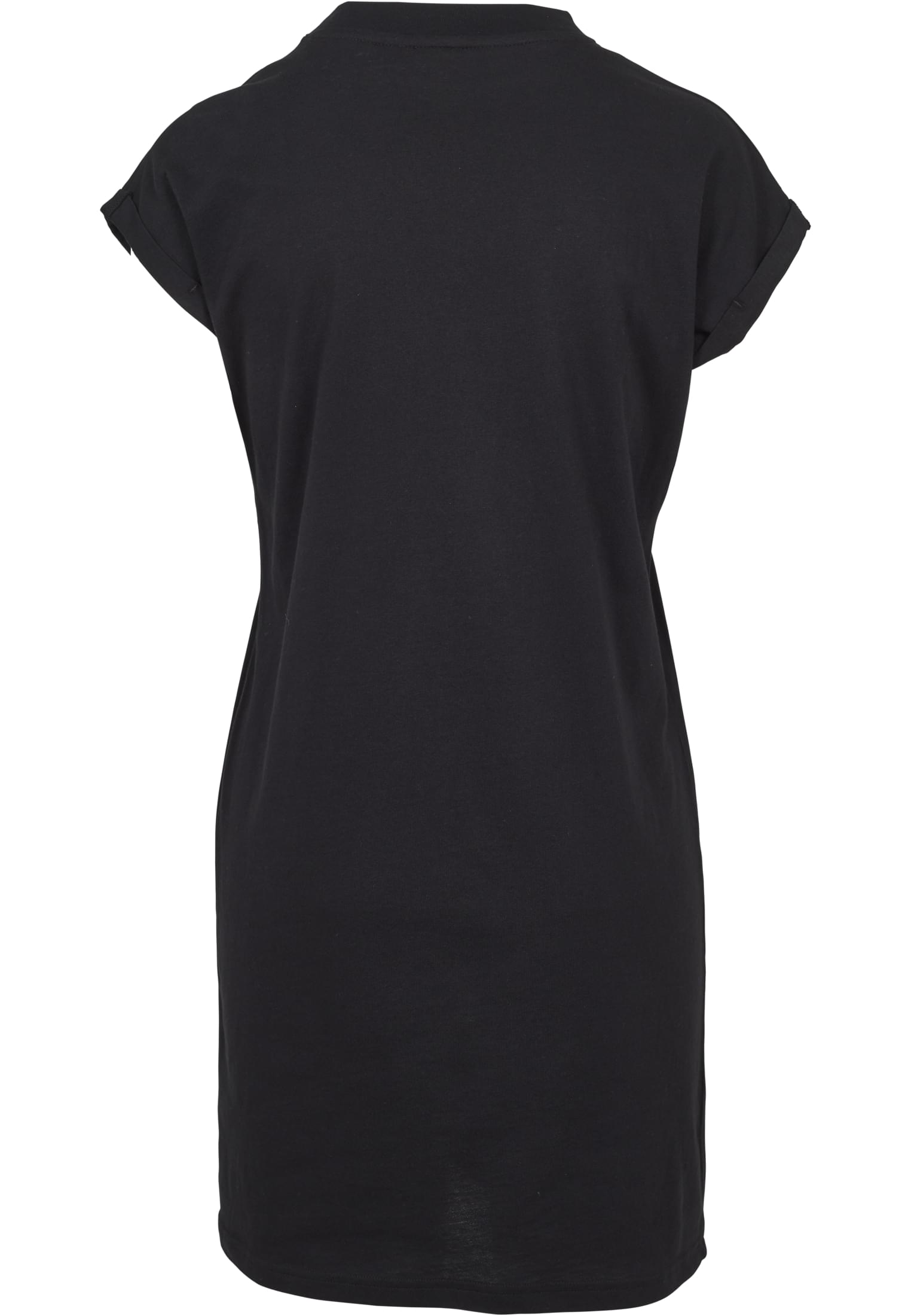 Ladies Turtle Extended Shoulder Dress | black