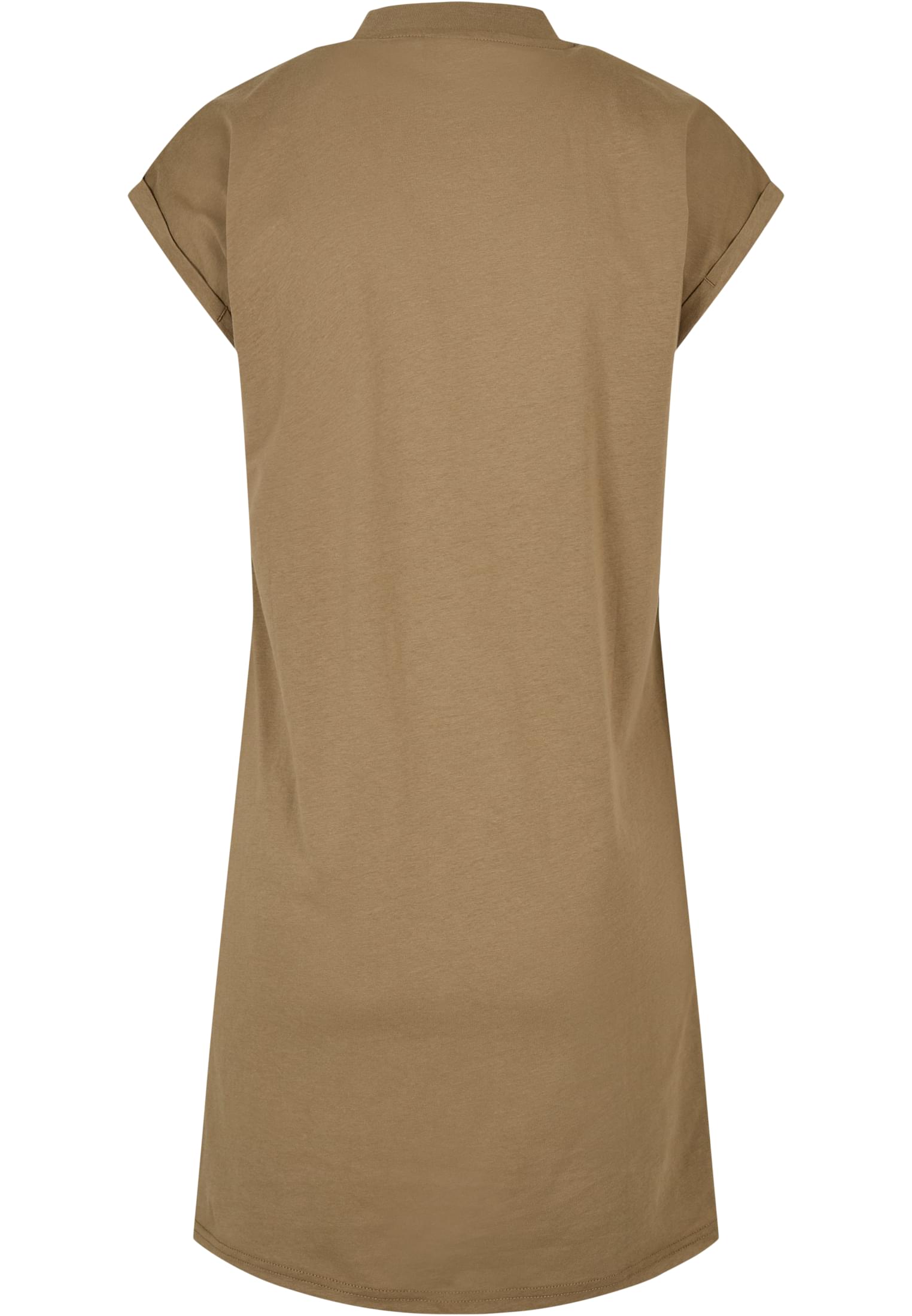 Ladies Turtle Extended Shoulder Dress | khaki