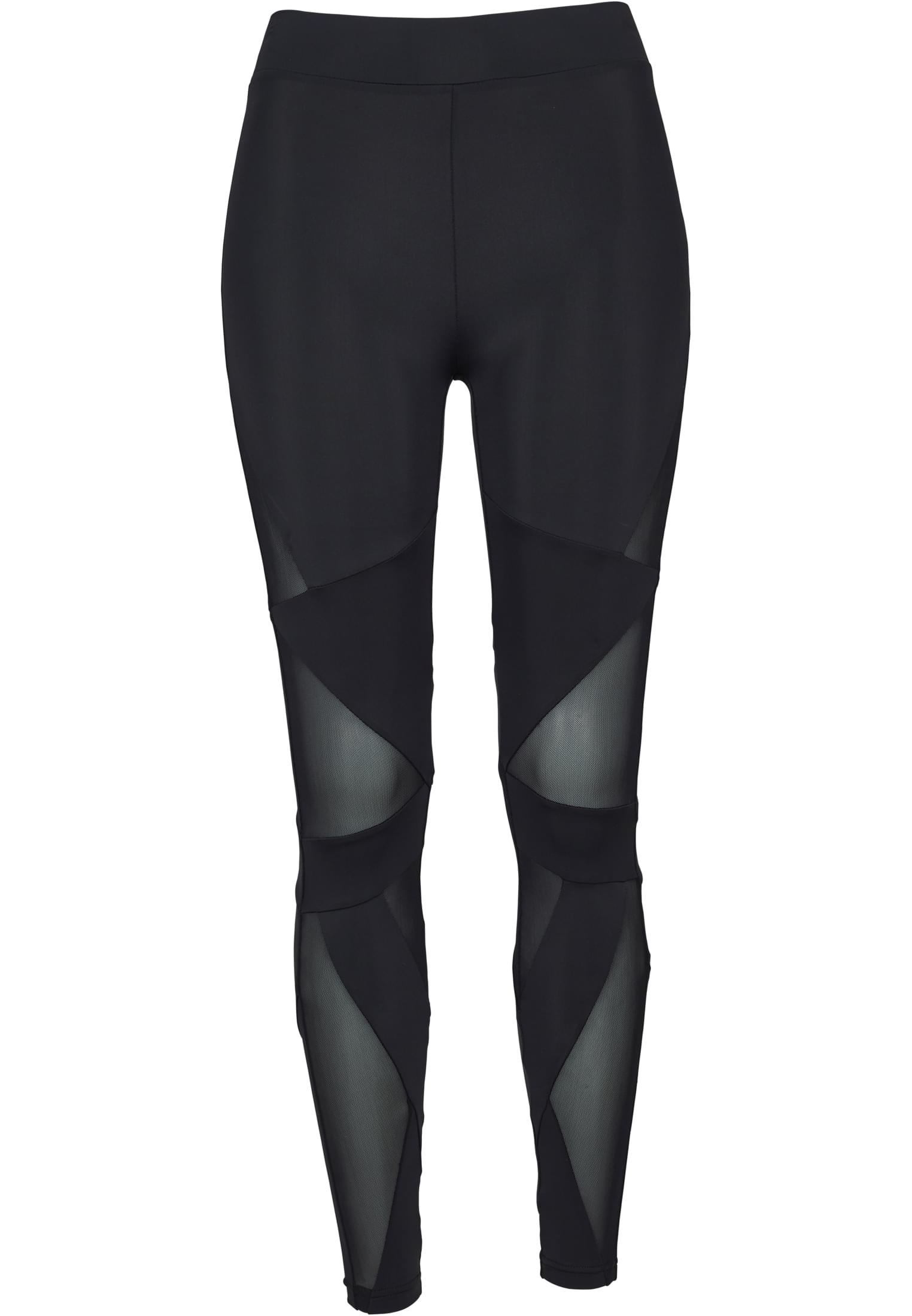 Ladies Triangle Tech Mesh Leggings | blk/blk