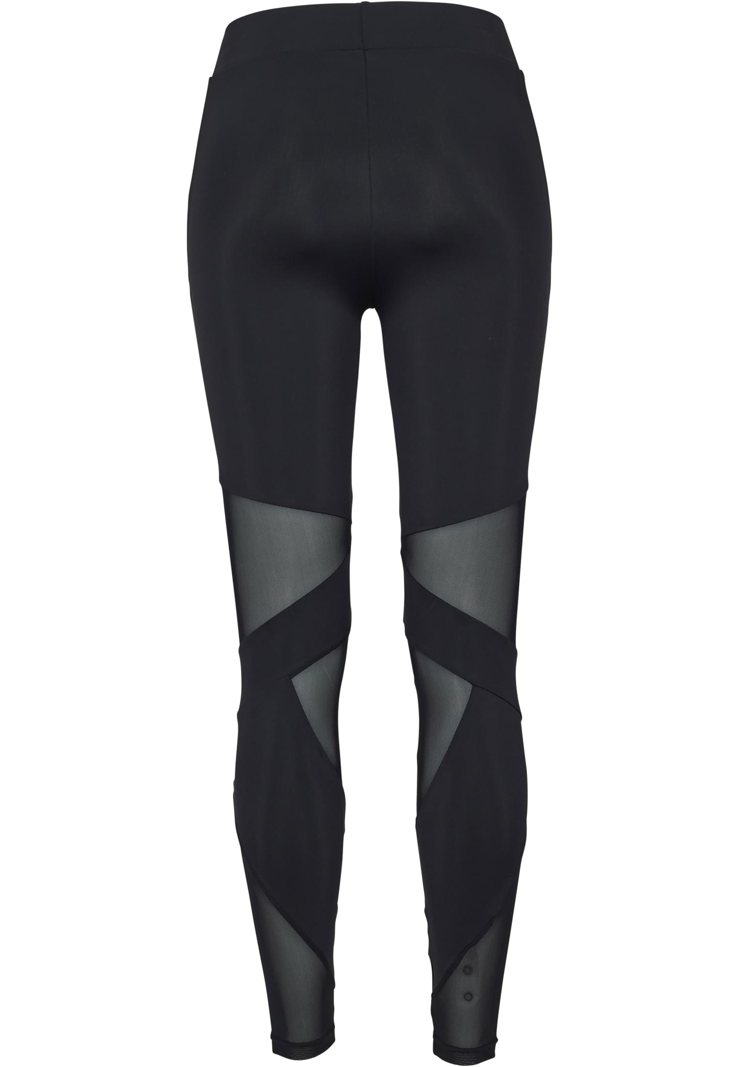 Ladies Triangle Tech Mesh Leggings | blk/blk