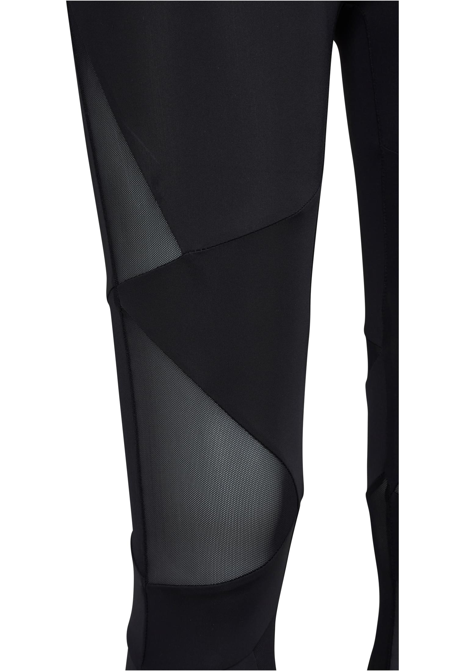 Ladies Triangle Tech Mesh Leggings | blk/blk