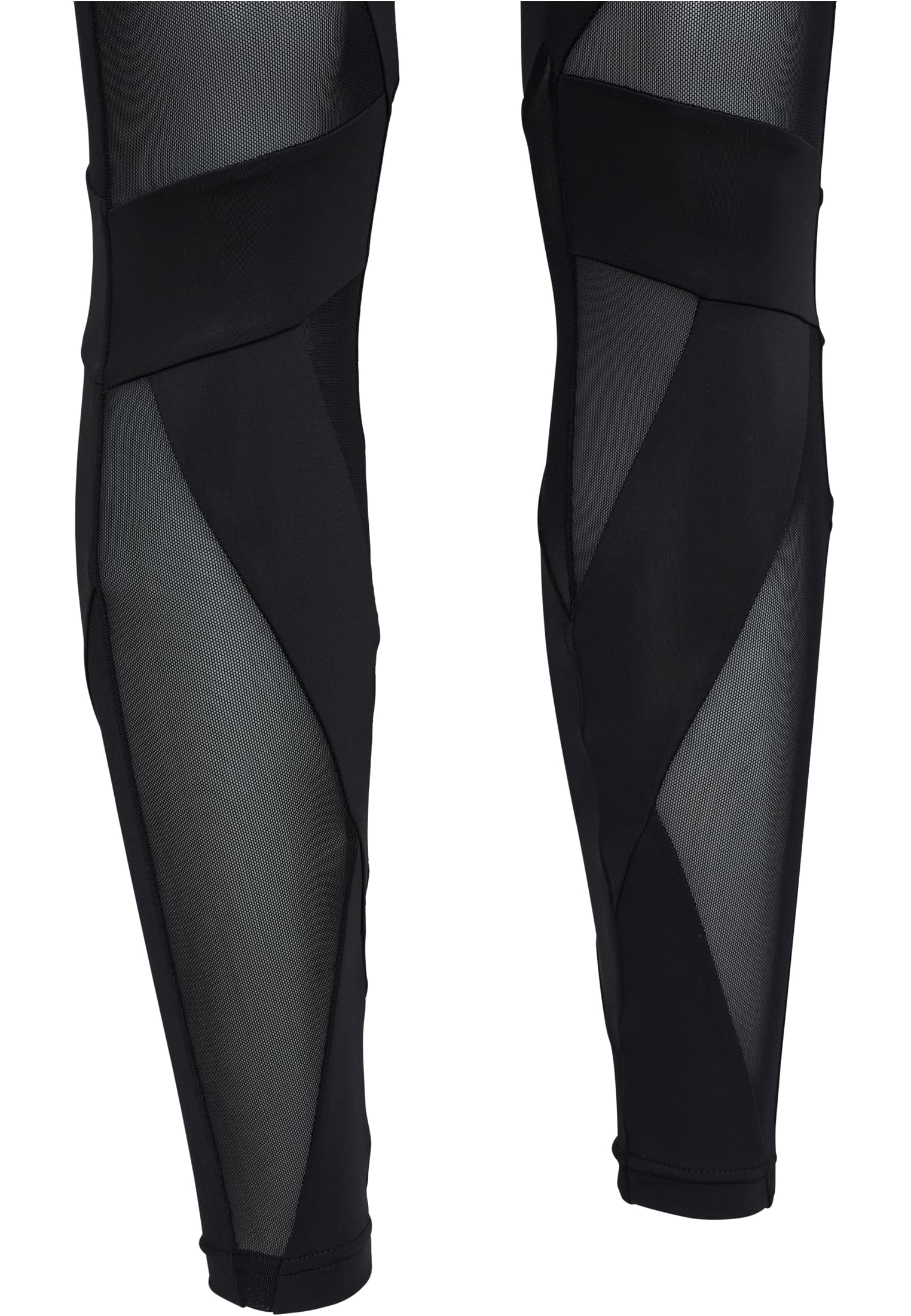 Ladies Triangle Tech Mesh Leggings | blk/blk