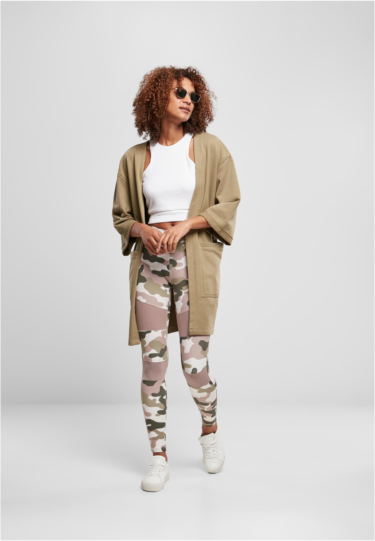 Ladies Camo Tech Mesh Leggings | duskrose camo