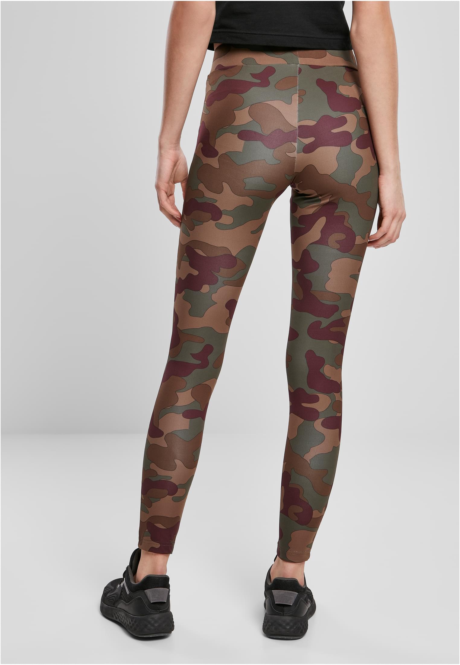 Ladies Camo Tech Mesh Leggings | redwood camo