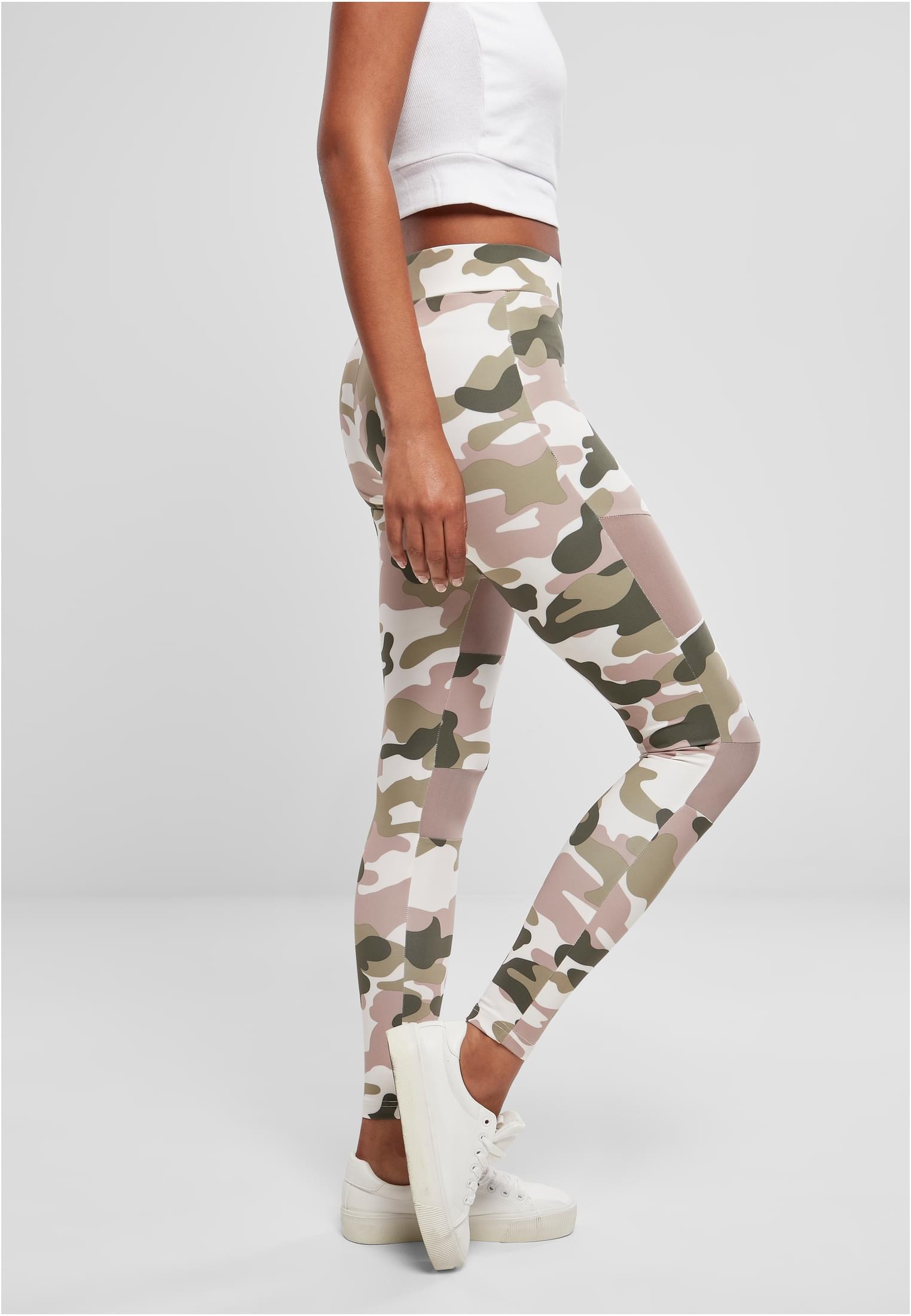 Ladies Camo Tech Mesh Leggings | duskrose camo