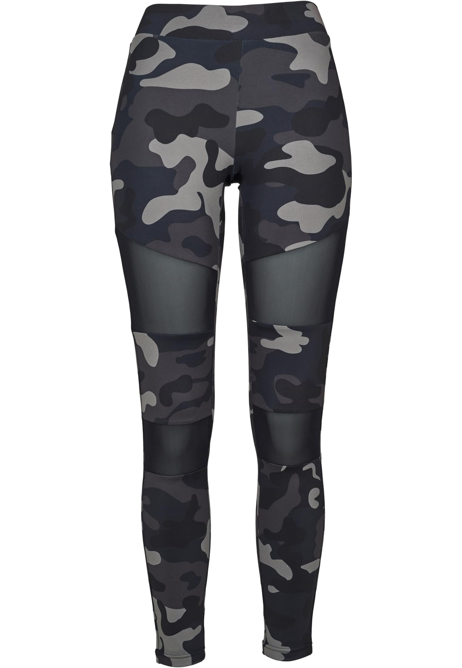 Ladies Camo Tech Mesh Leggings | darkcamo/blk