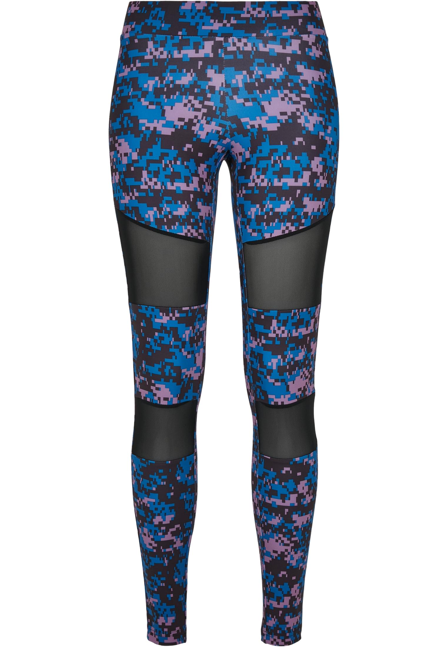 Ladies Camo Tech Mesh Leggings | digital duskviolet camo