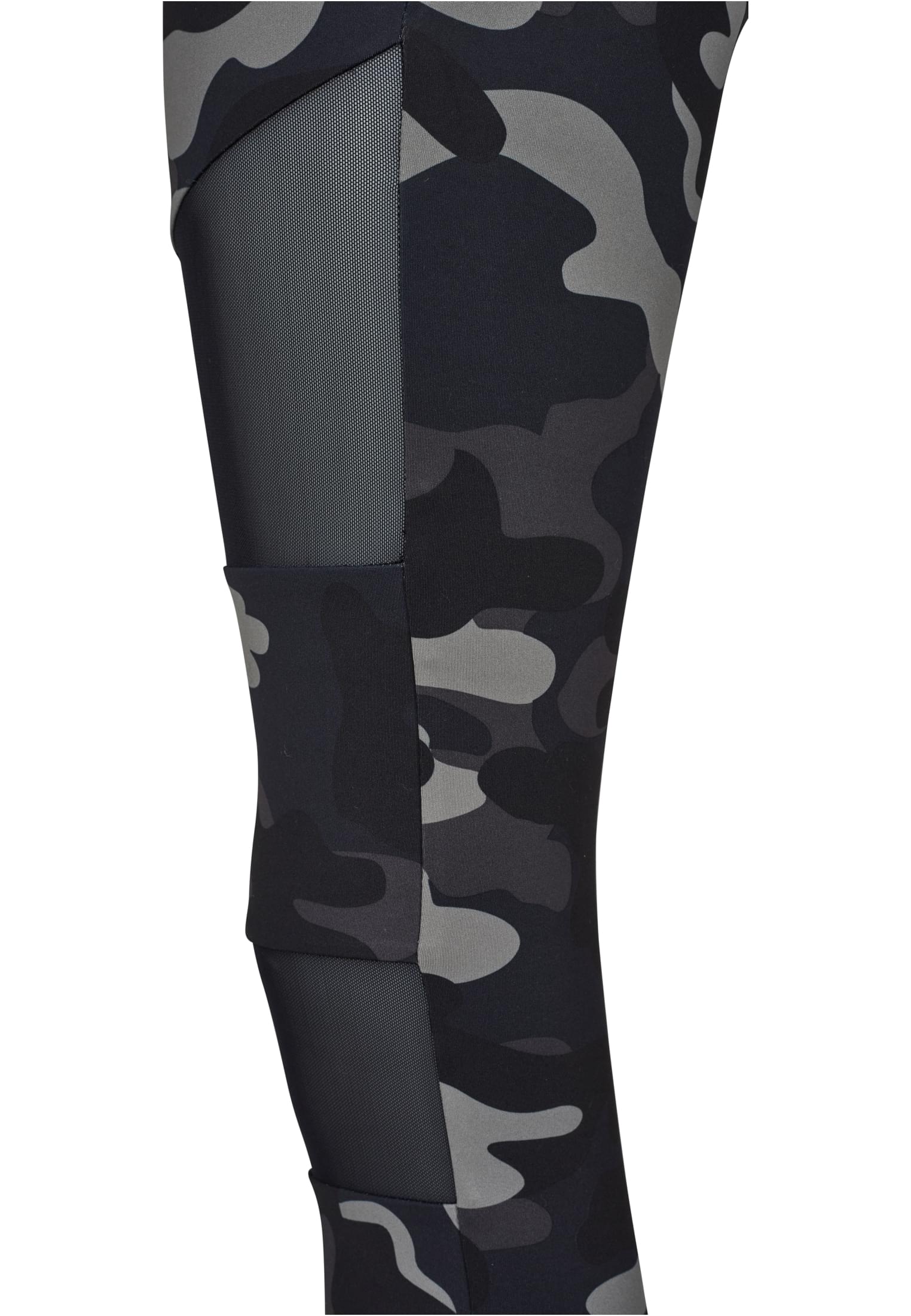 Ladies Camo Tech Mesh Leggings | darkcamo/blk