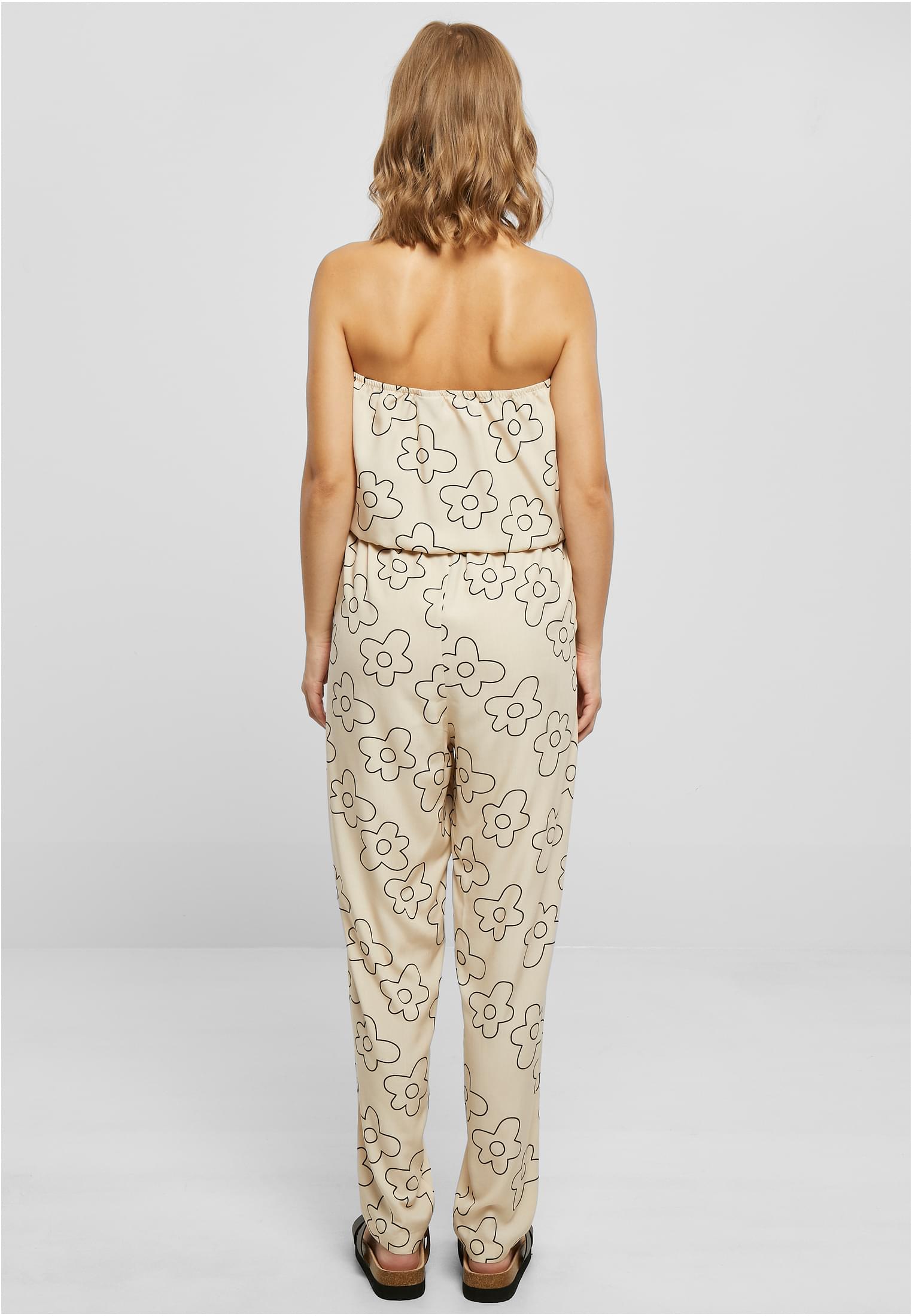 Ladies Viscose Bandeau Jumpsuit | softseagrassflower