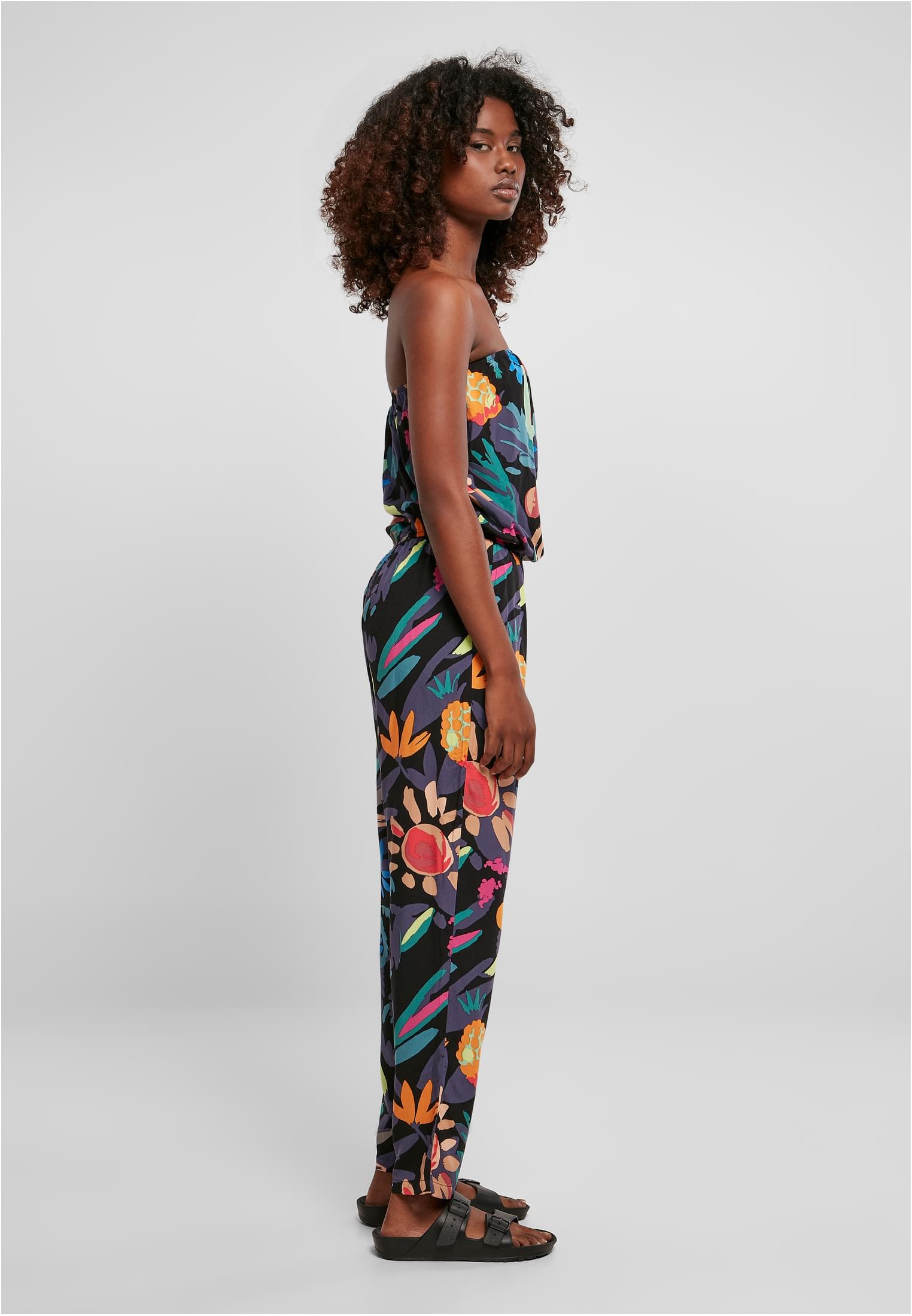 Ladies Viscose Bandeau Jumpsuit | blackfruity