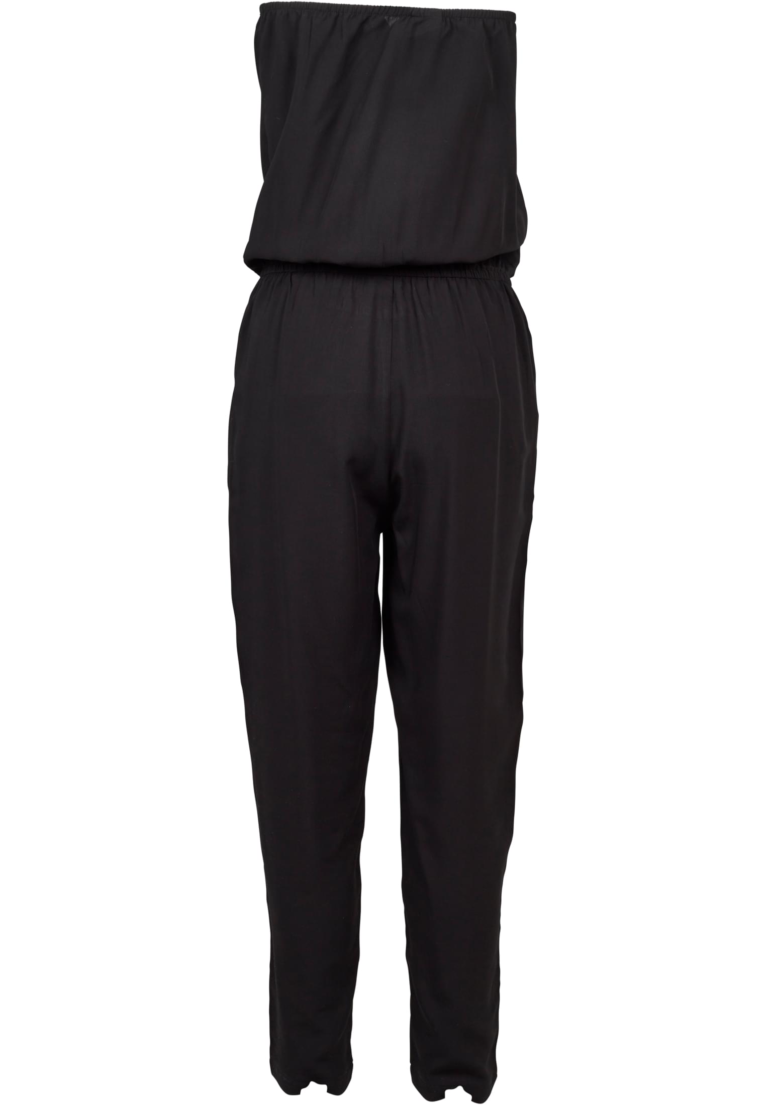 Ladies Viscose Bandeau Jumpsuit | black