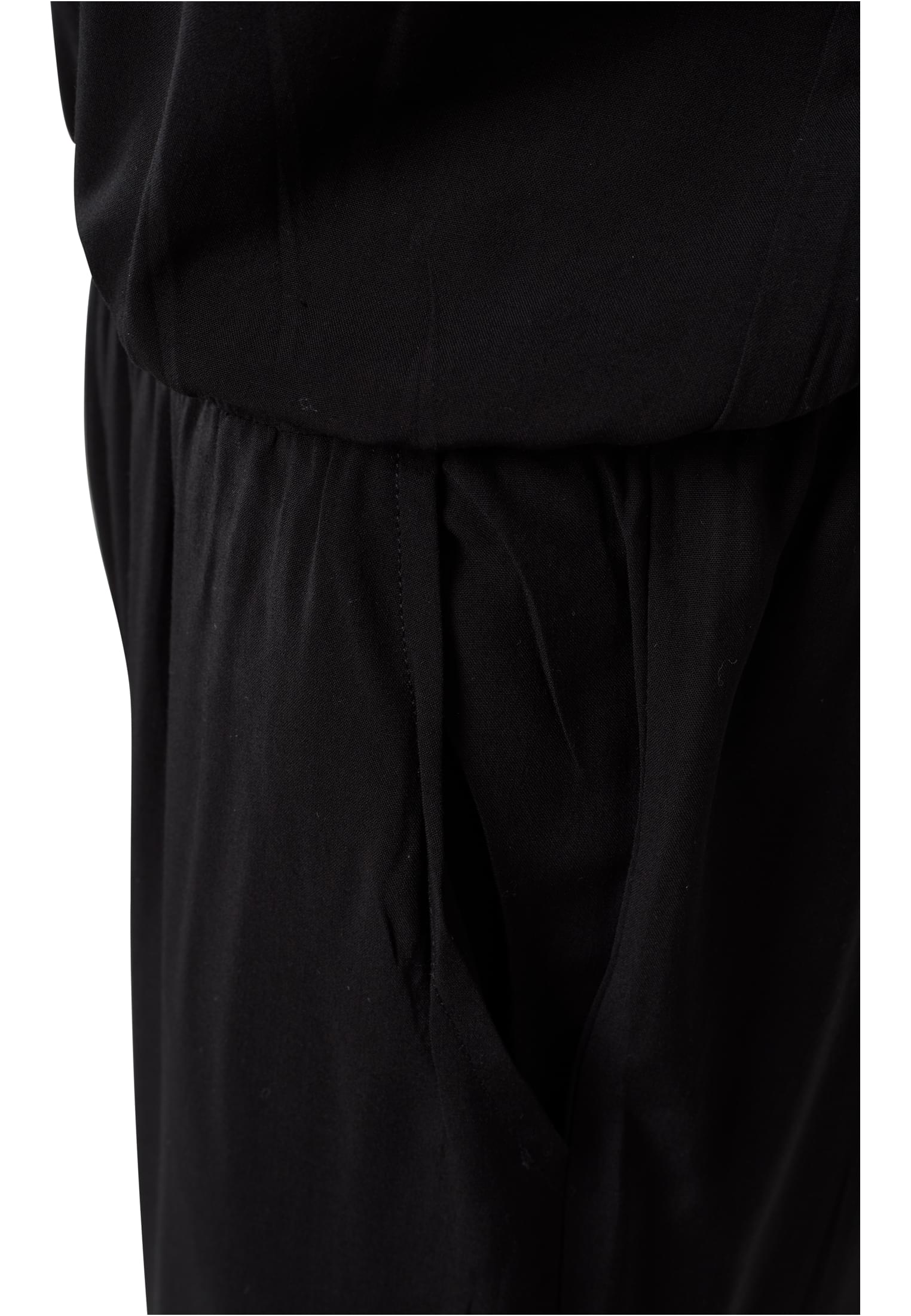 Ladies Viscose Bandeau Jumpsuit | black