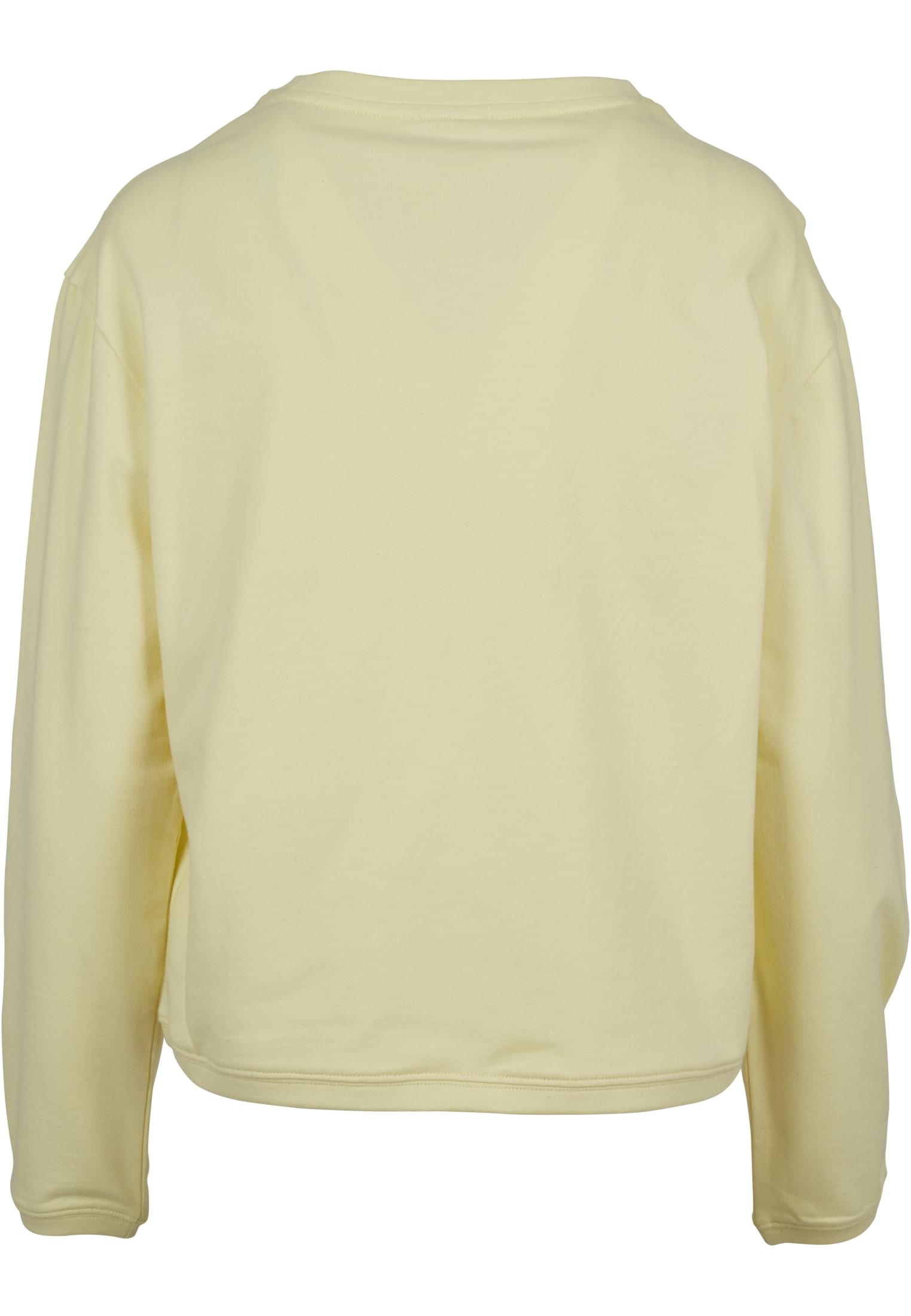 Ladies Terry Volant Crew | powderyellow