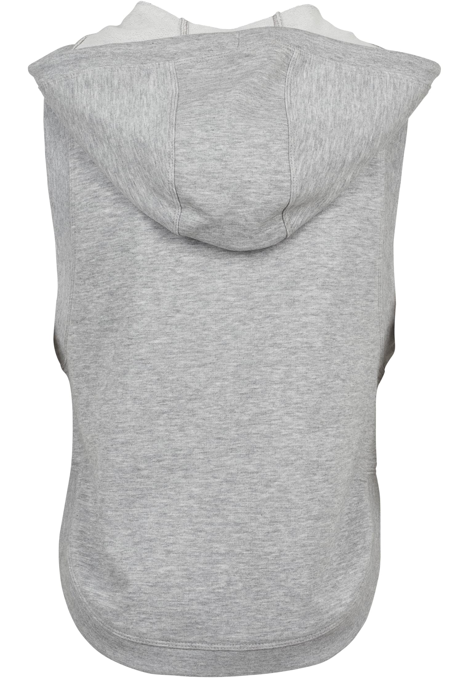 Ladies Hooded Terry Tank | grey