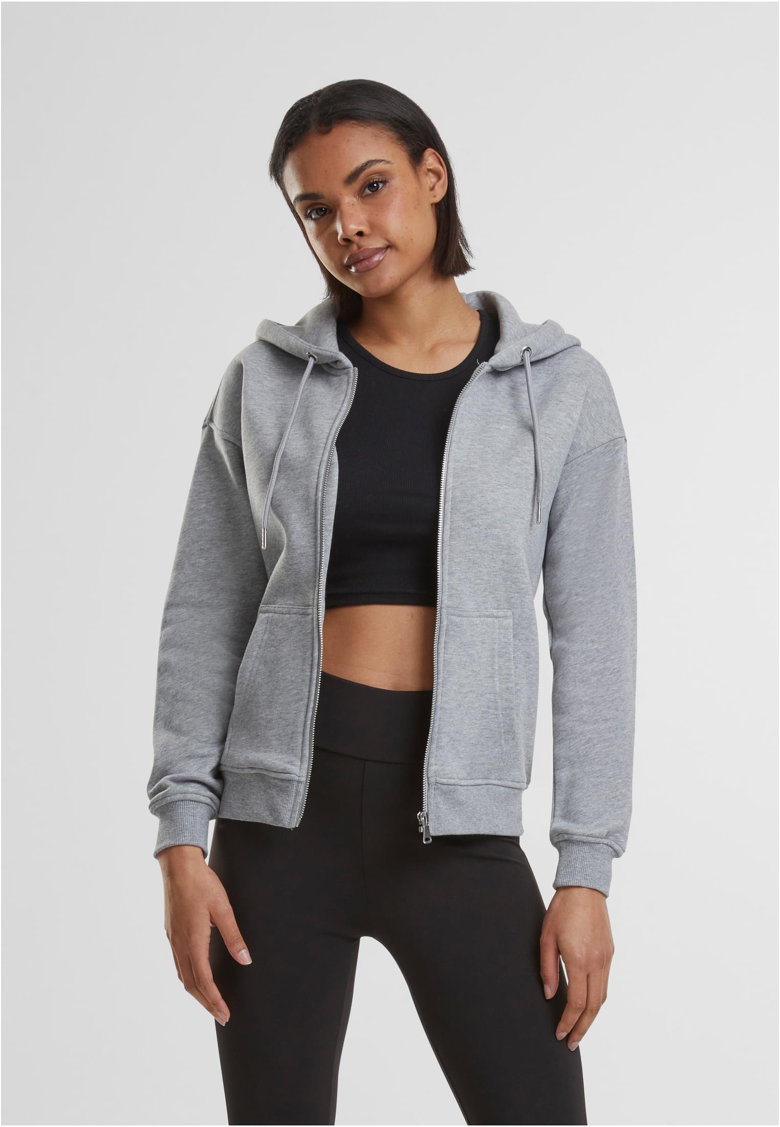 Ladies Classic Zip Hoody | grey