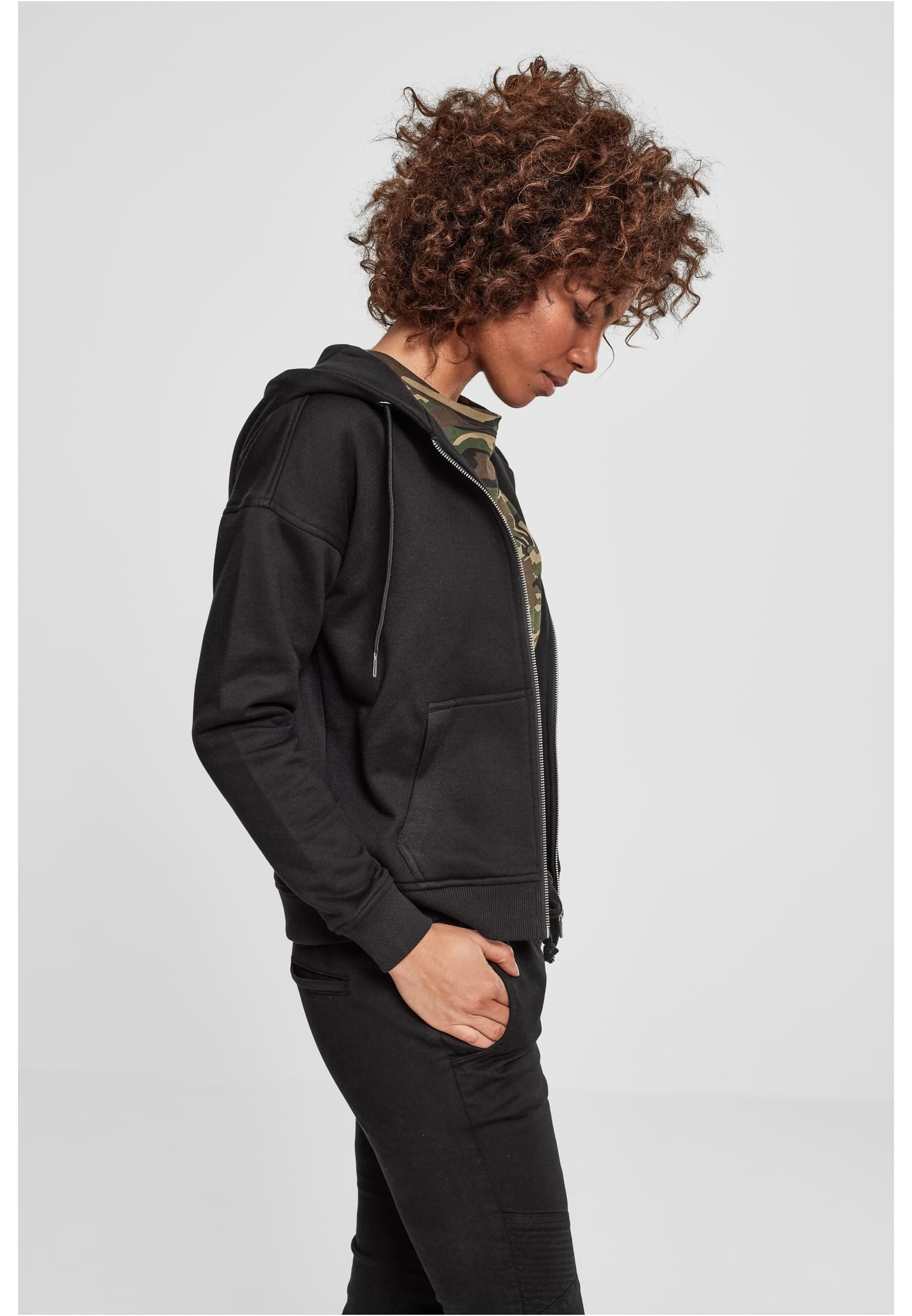 Ladies Classic Zip Hoody | black