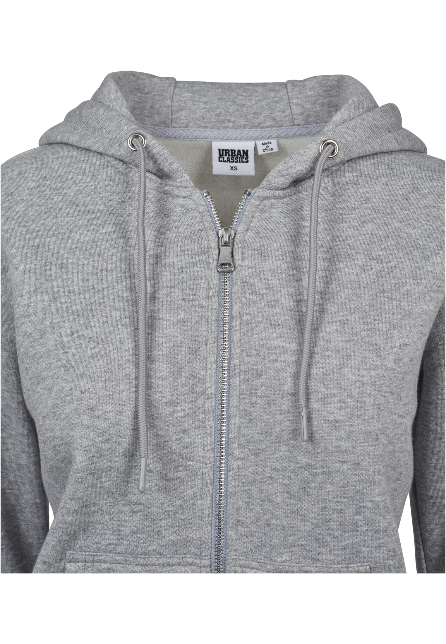 Ladies Classic Zip Hoody | grey