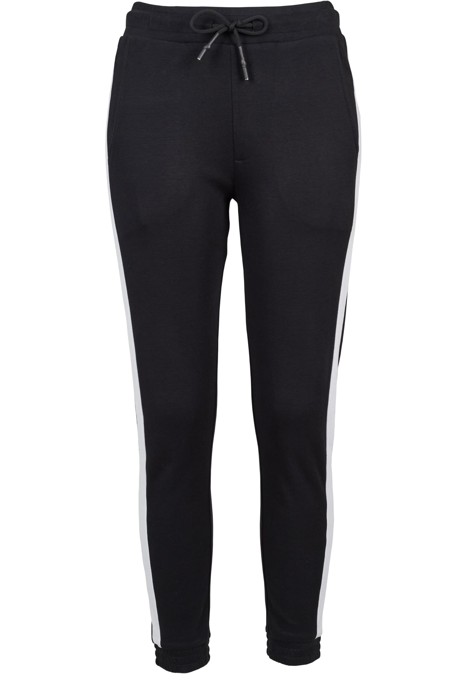 Ladies Interlock Jogpants | black/white