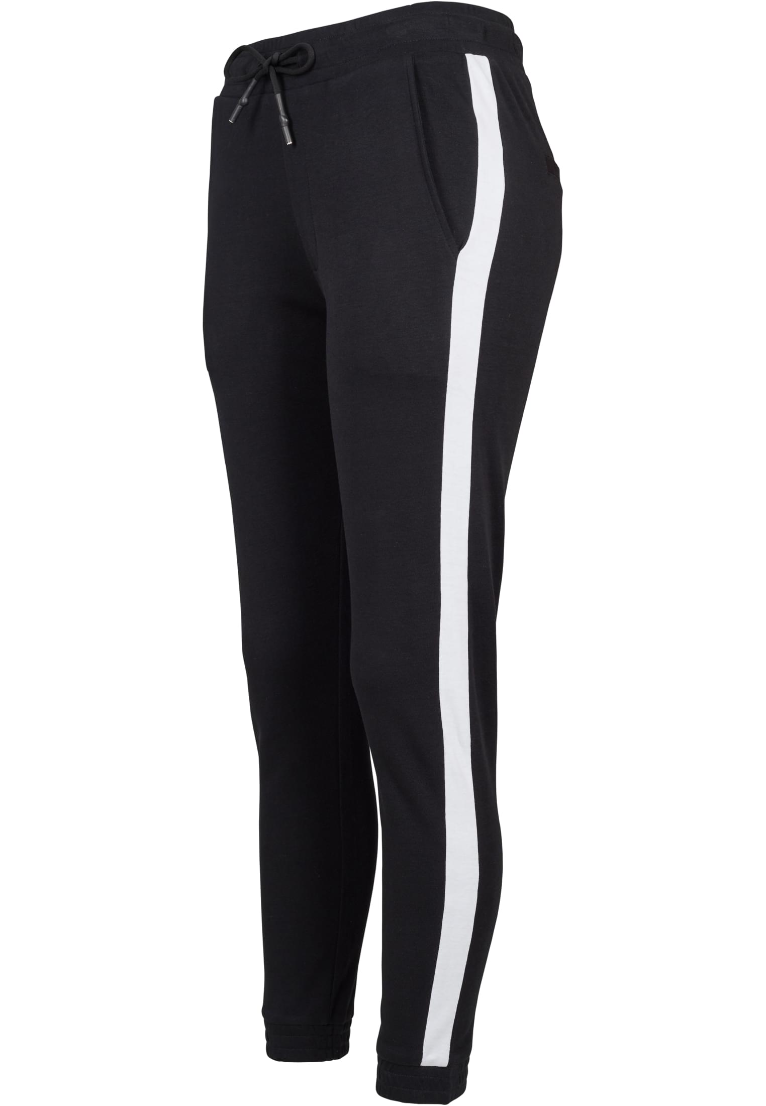 Ladies Interlock Jogpants | black/white