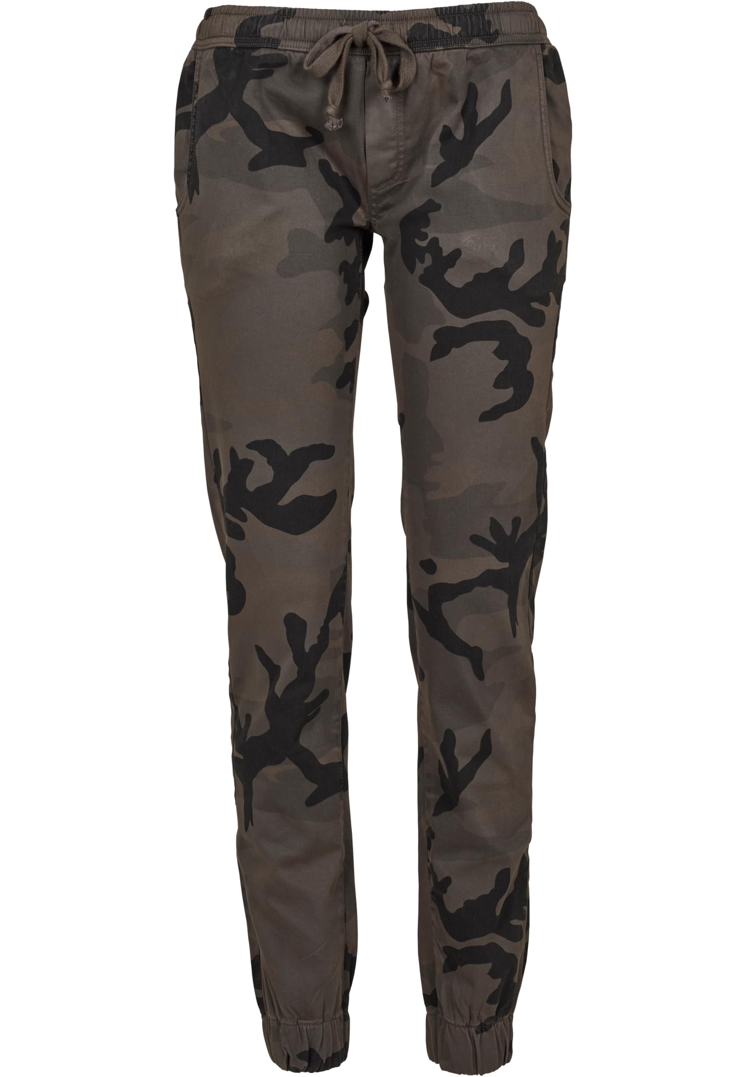 Ladies Camo Jogging Pants | dark camo