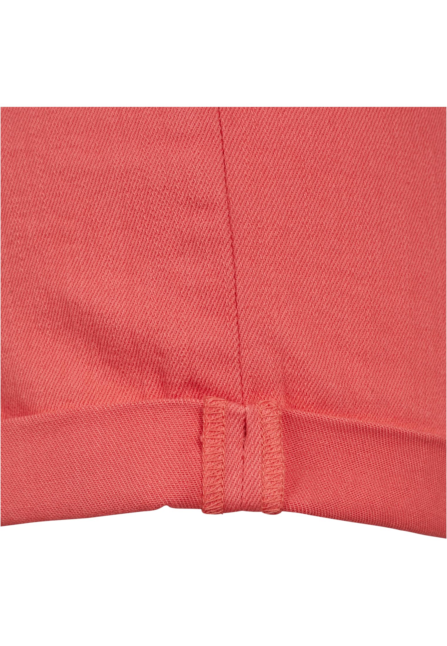 Ladies Highwaist Stretch Twill Shorts | coral