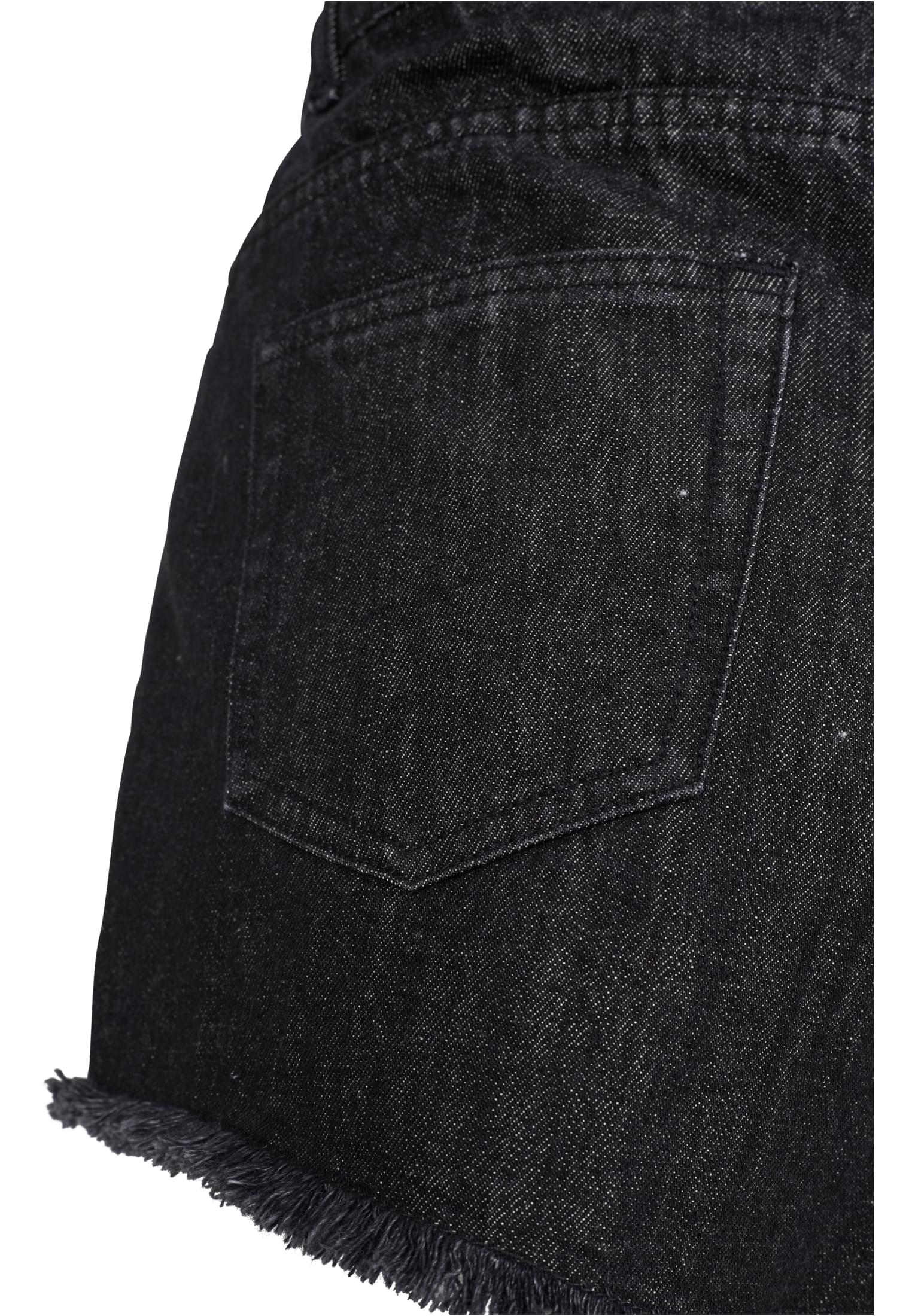 Ladies Denim Hotpants | black washed