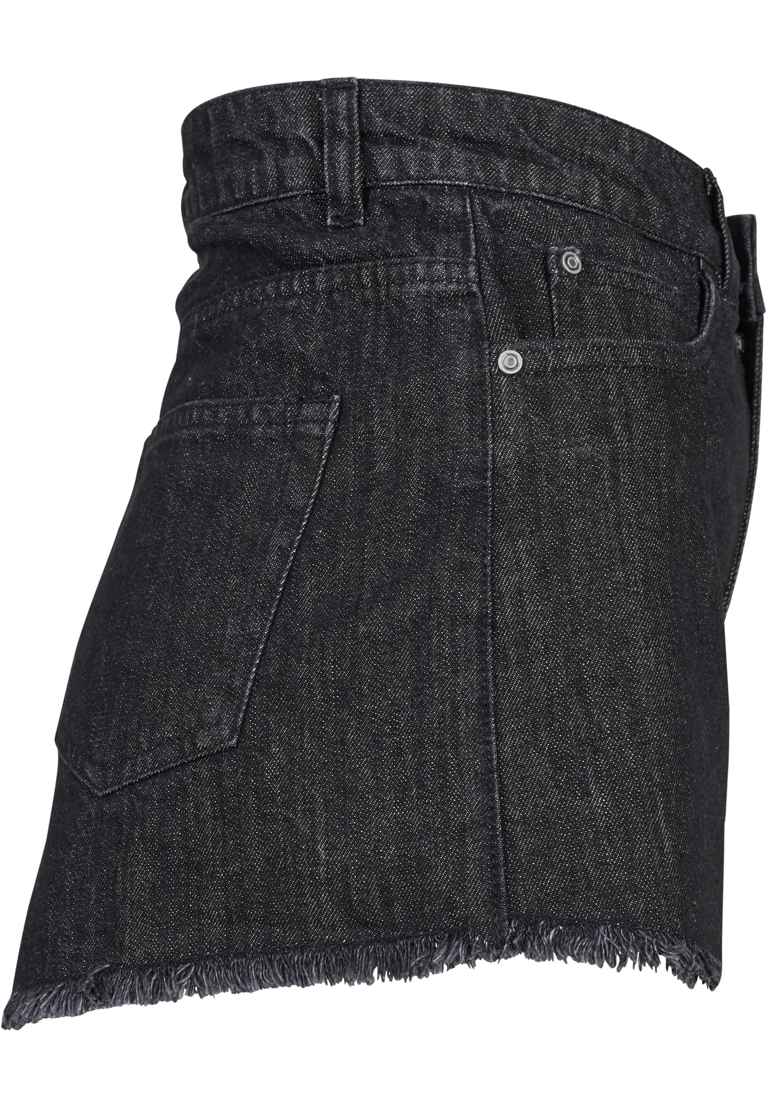 Ladies Denim Hotpants | black washed