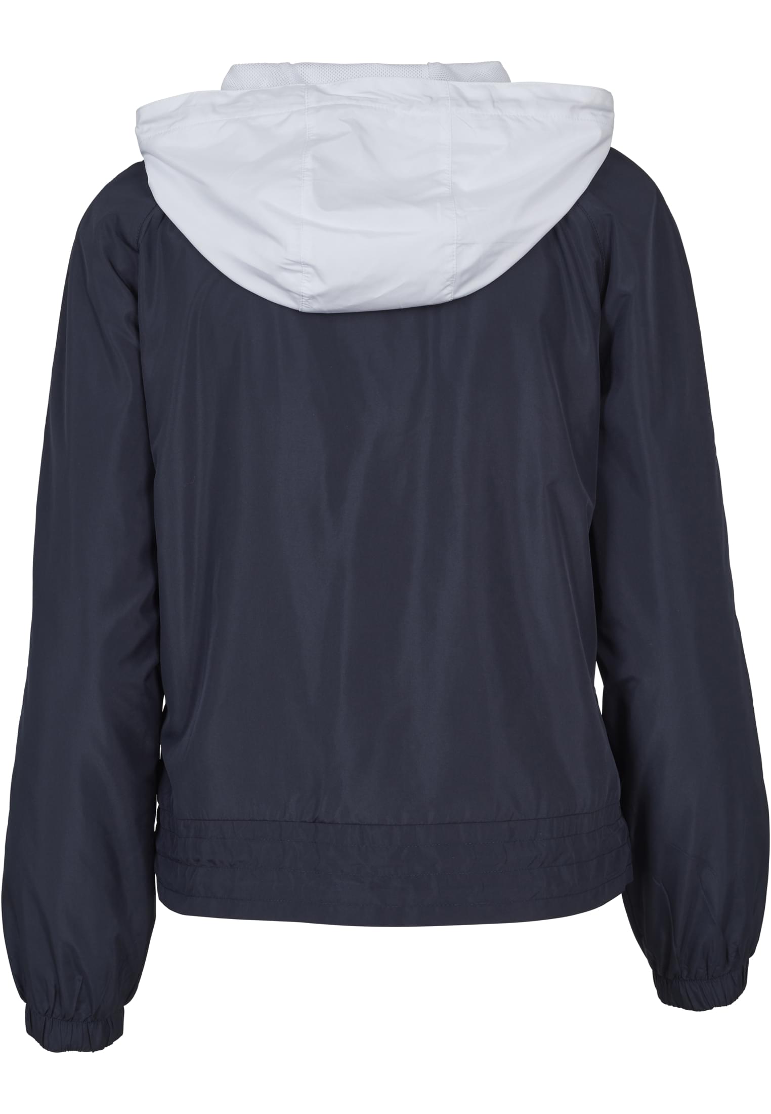 Ladies 3-Tone Windbreaker | navy/white/fire red